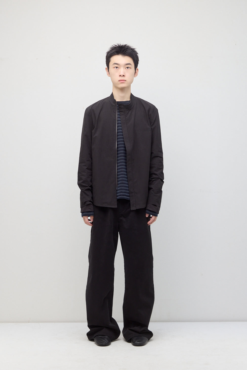 Hatchingroom - Slash Layer Shirket Ink (Black) product image 4 | TRAB K-Fashion Australia