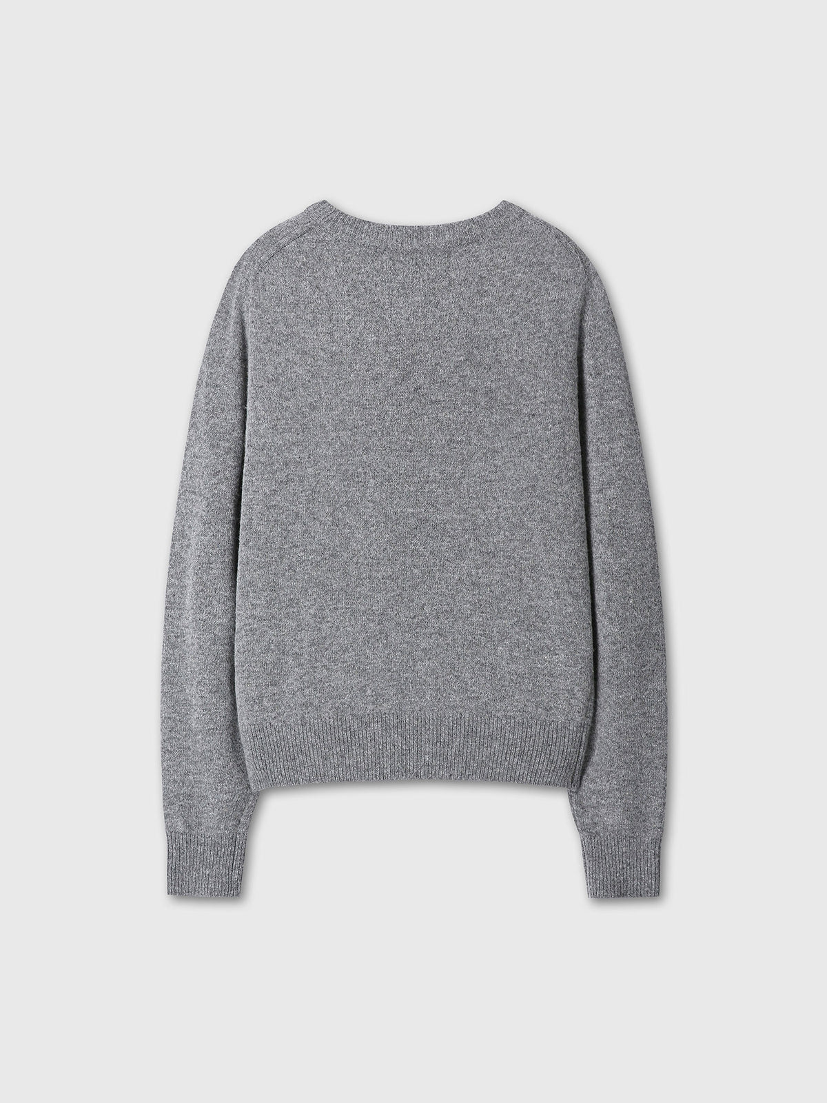 Tonywack - Wool Blend Crew-Neck Knit (Grey) product image 10 | TRAB K-Fashion Australia