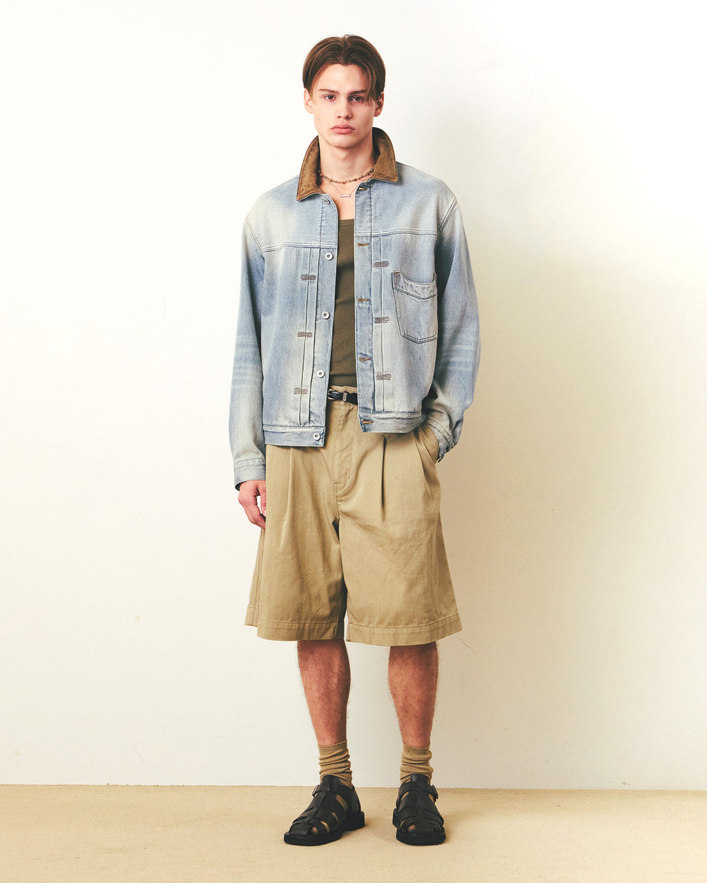 Eastlogue - Country Trucker Jacket (Light Indigo) product image 4 | TRAB K-Fashion Australia