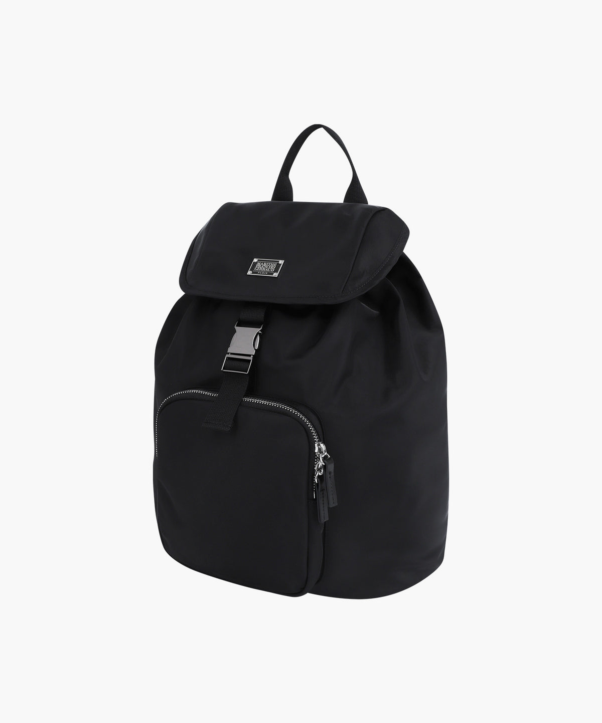 Marithe & Francois Girbaud - Classic Logo One Pocket Backpack (Black) product image 2 | TRAB K-Fashion Australia