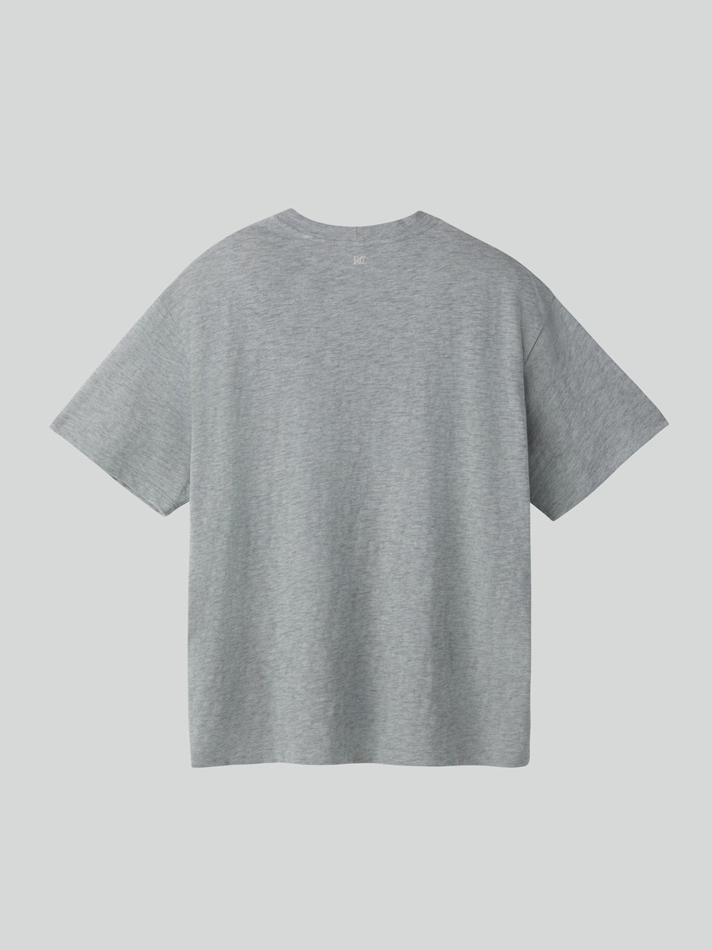 Recto - Pocket T-Shirt (Melange Grey) product image 2 | TRAB K-Fashion Australia