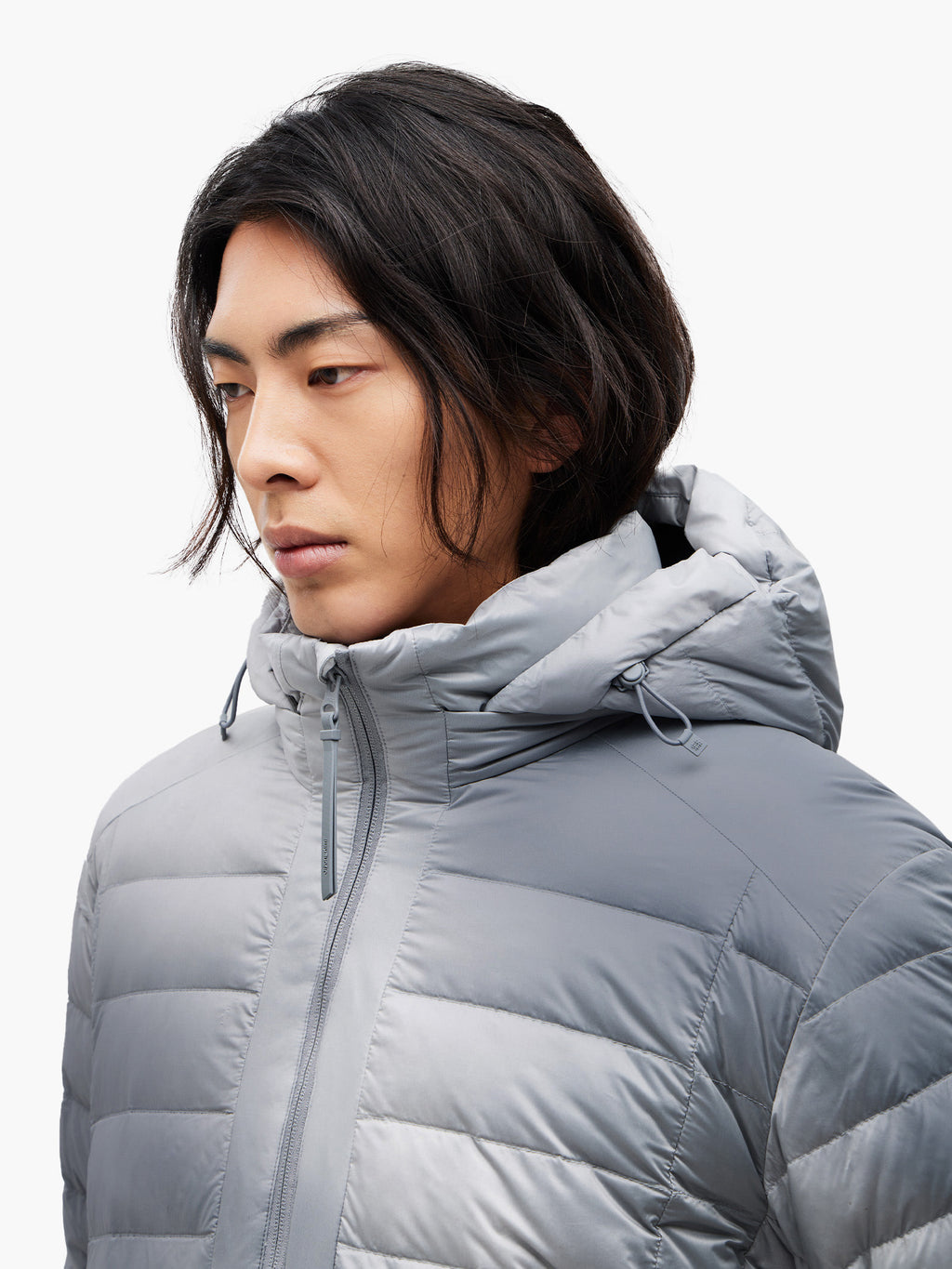 Jiyong Kim - Lightweight Down Jacket (Charcoal) product image 5 | TRAB K-Fashion Australia