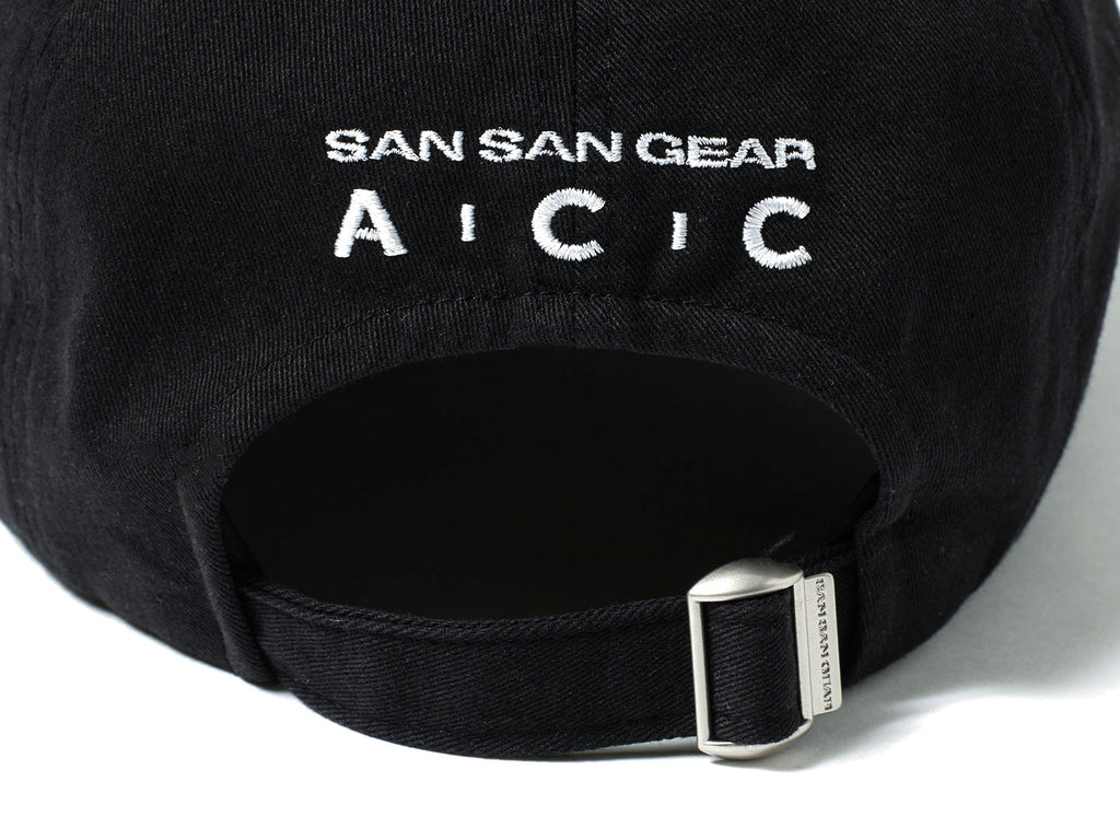 San San Gear - San San Gear X Ryoji Ikeda Cap (Black) product image 7 | TRAB K-Fashion Australia