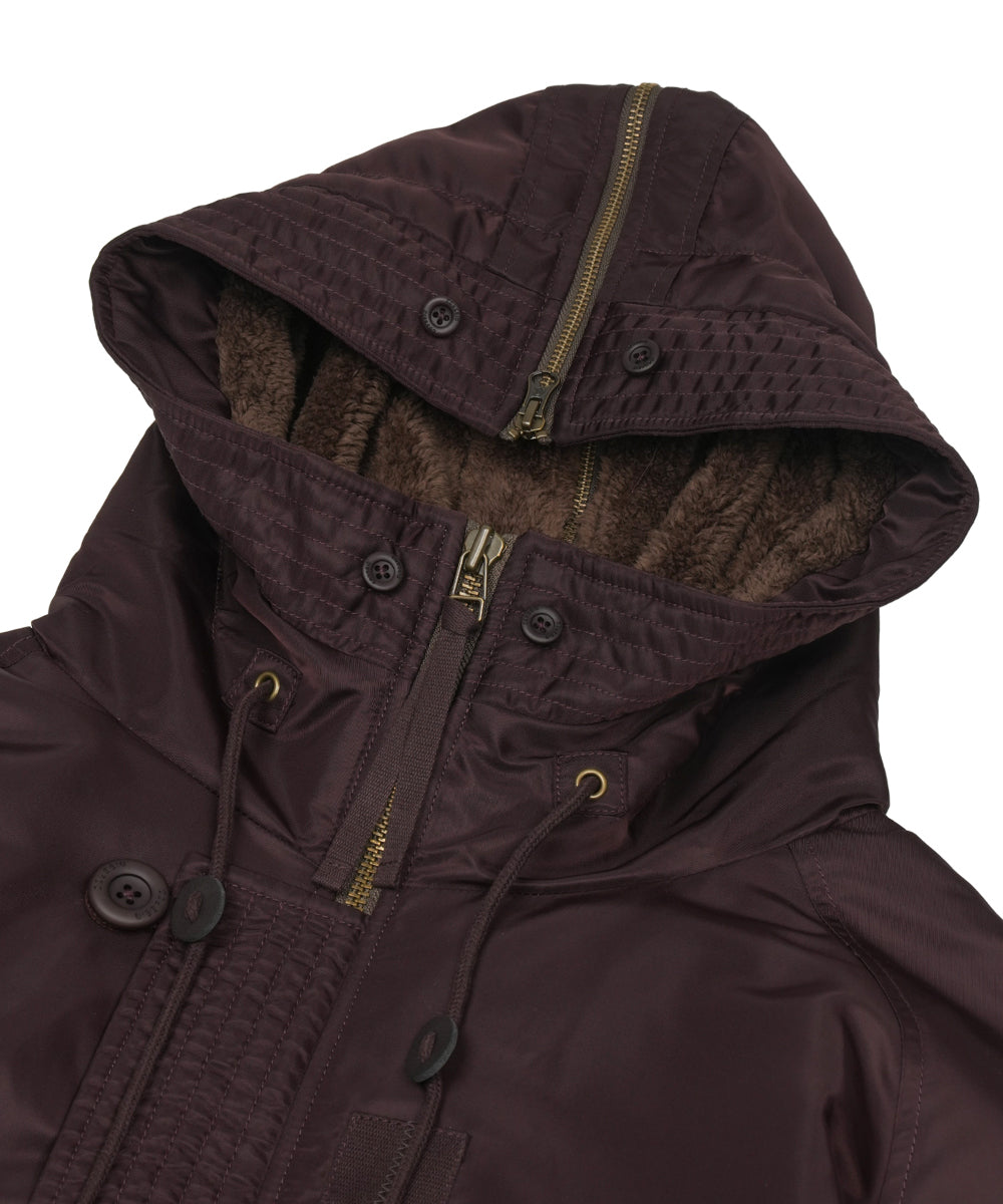 Coyseio - Hooded Field Down Jacket (Wine) product image 17 | TRAB K-Fashion Australia
