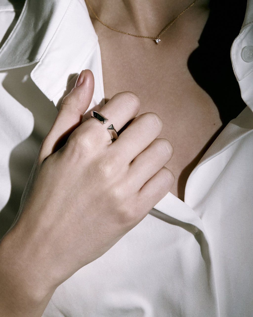 Numbering - Edged Triangle Ring #3491 product image 2 | TRAB K-Fashion Australia