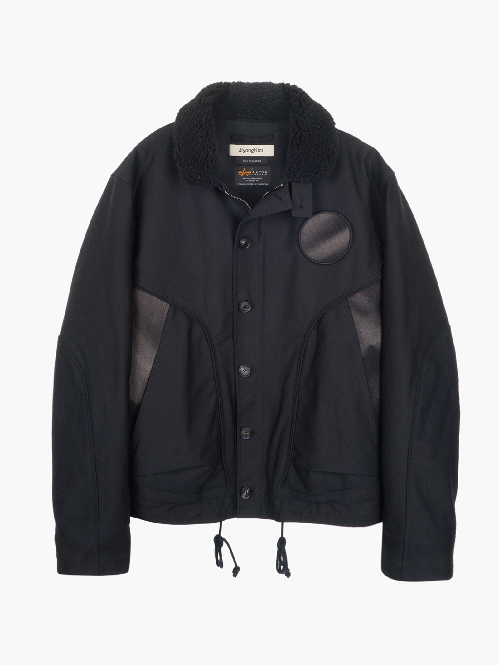 Jiyong Kim - Sun-Bleached Deck Jacket (Black) product image 12 | TRAB K-Fashion Australia