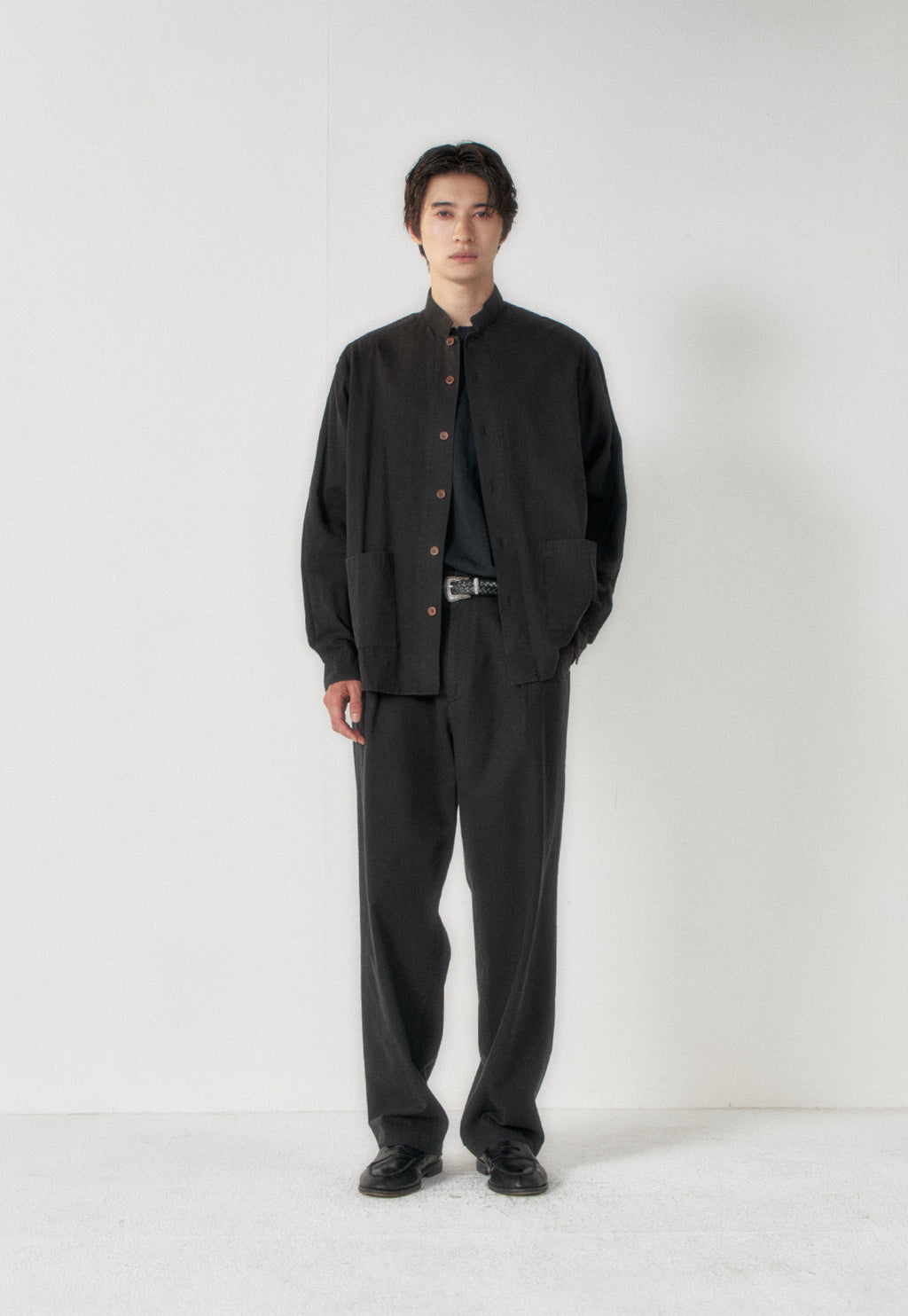 Art if acts - Linen Oriental Jacket (Black) product image 3 | TRAB K-Fashion Australia