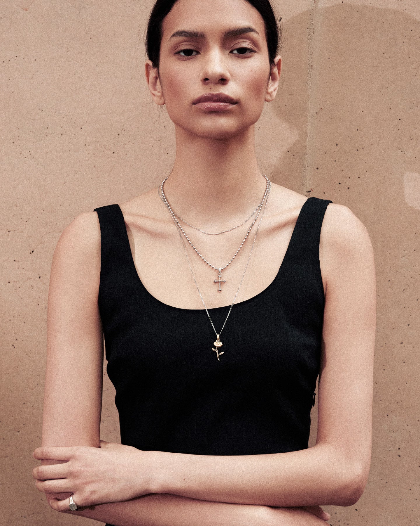Numbering - Daisy Pendant Necklace #8002 product image 3 | TRAB K-Fashion Australia