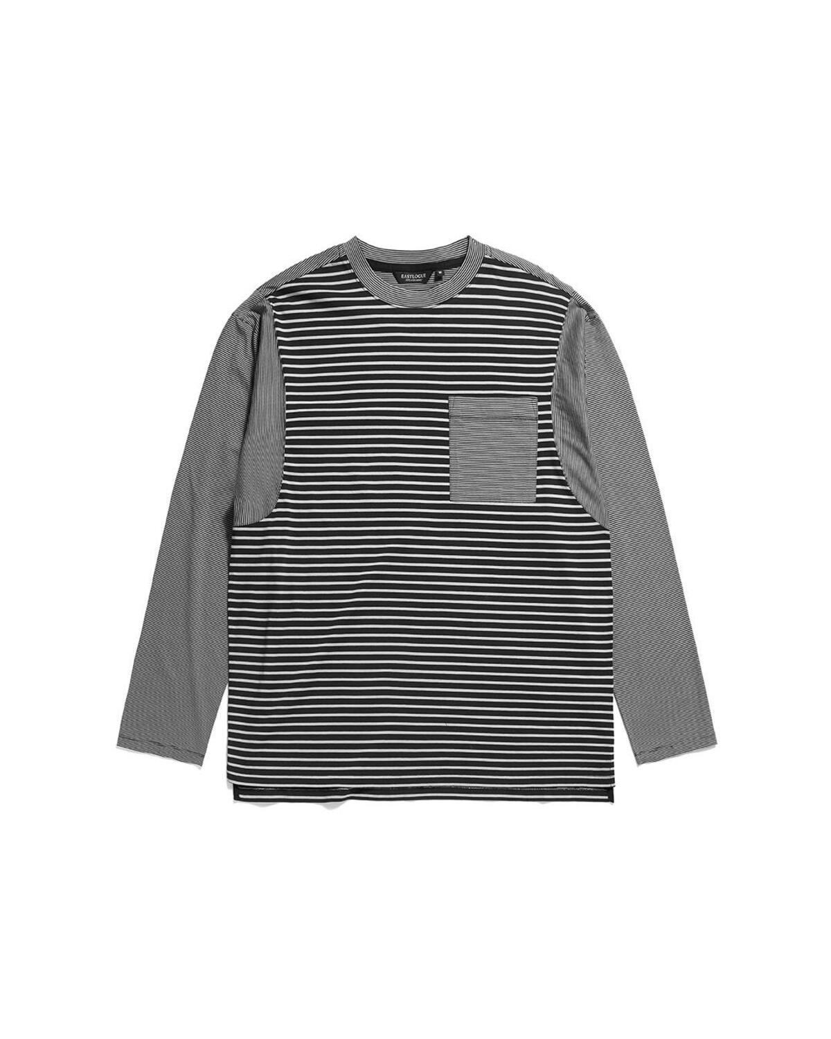 Eastlogue - Strike Bowling L/s T-shirt (Navy & Grey) product image 5 | TRAB K-Fashion Australia