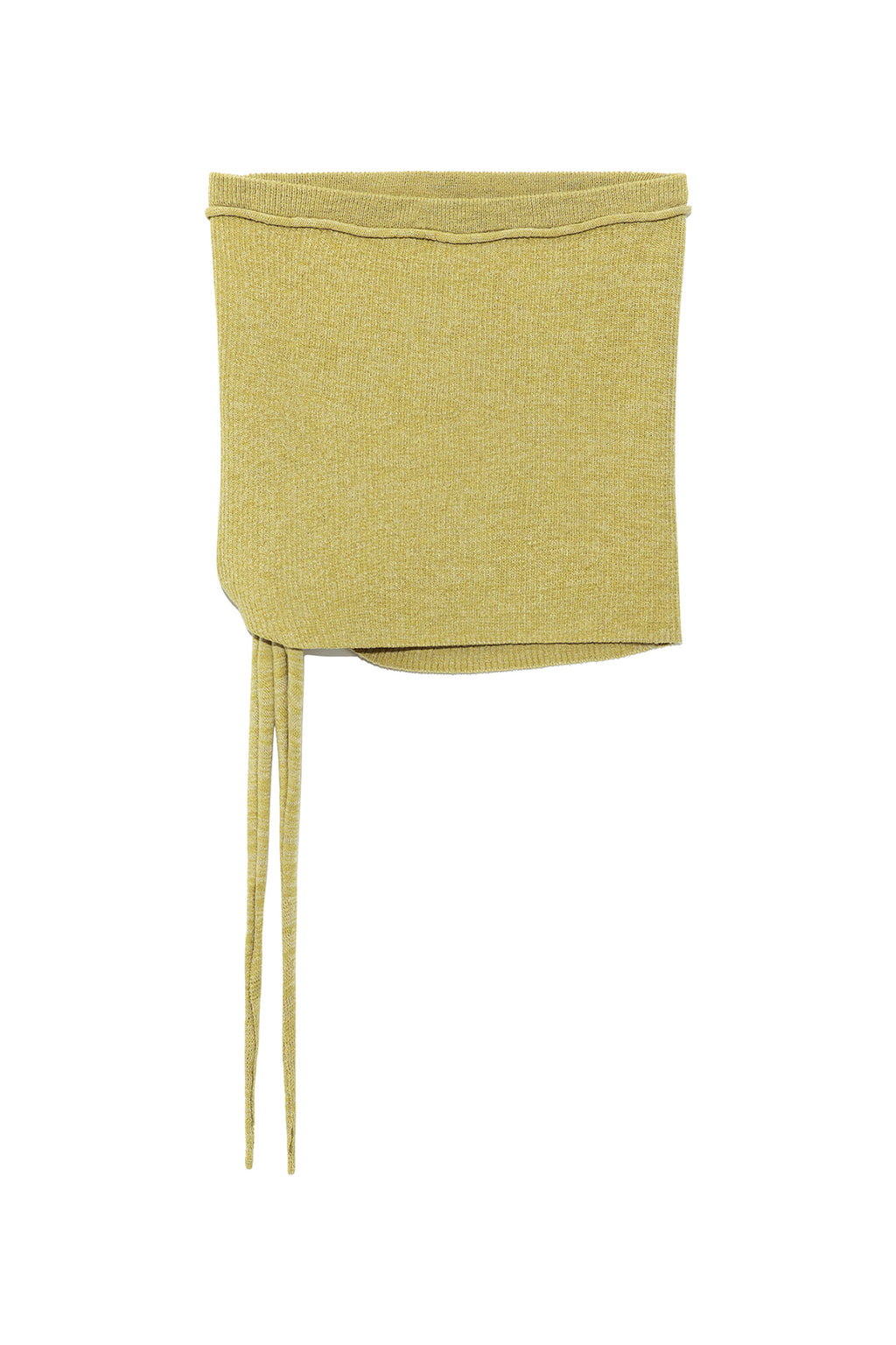 Matin Kim - Side String Tube Top (Olive) product image 2 | TRAB K-Fashion Australia