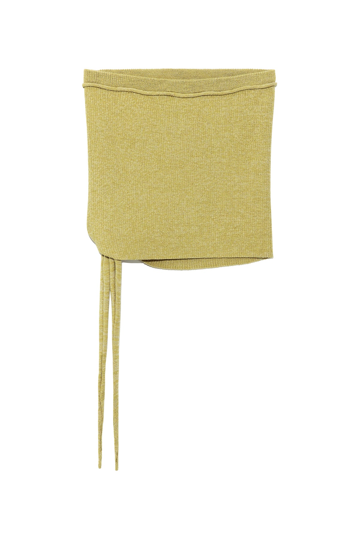 Matin Kim - Side String Tube Top (Olive) product image 2 | TRAB K-Fashion Australia