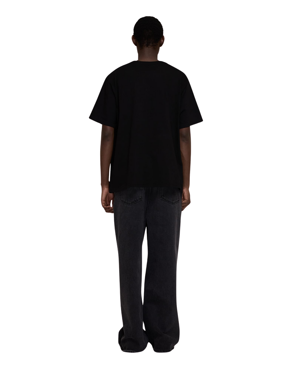 Kimhe Kim - Logo T-Shirt With Pearl Embellishment (Black) product image 9 | TRAB K-Fashion Australia