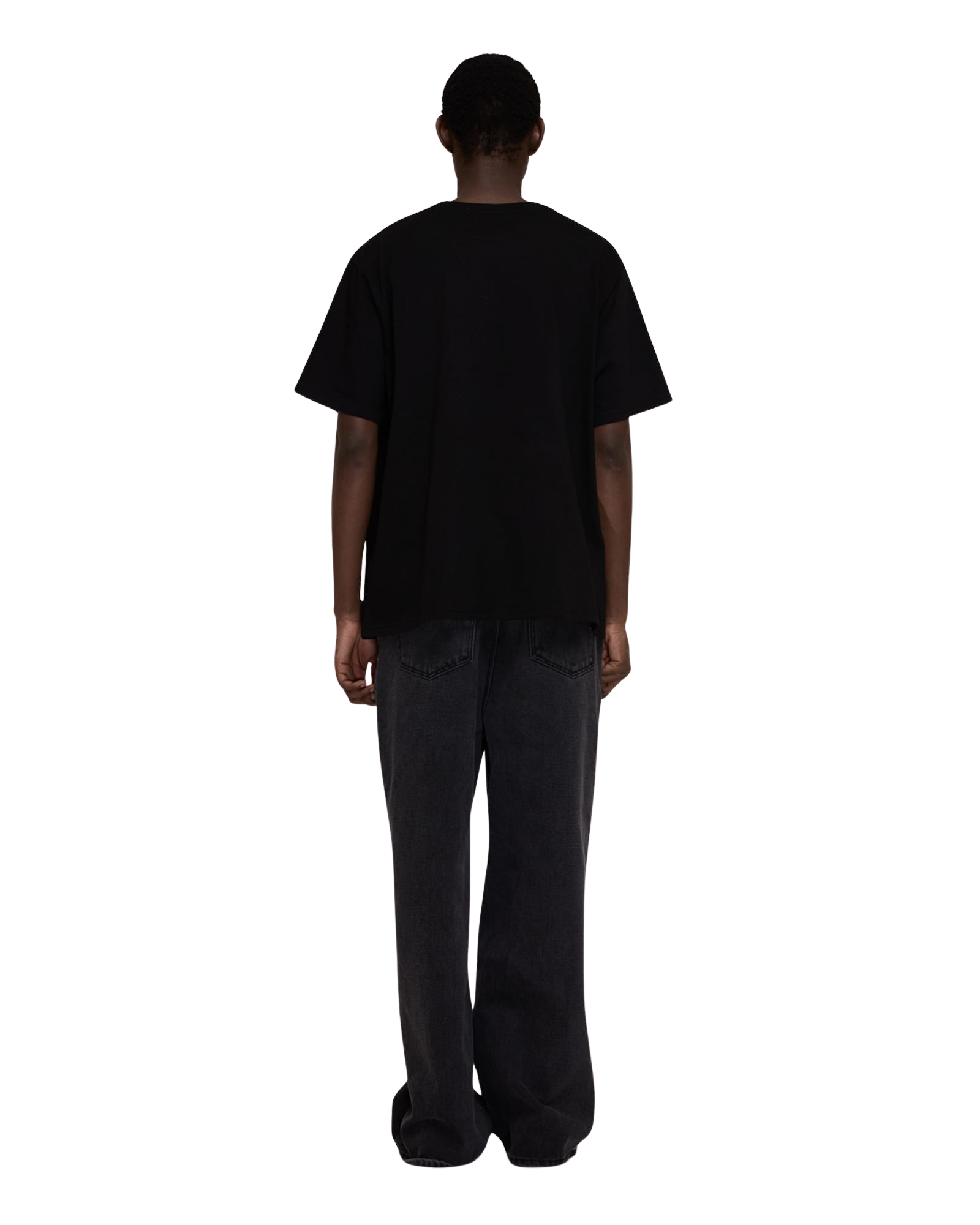 Kimhe Kim - Logo T-Shirt With Pearl Embellishment (Black) product image 9 | TRAB K-Fashion Australia