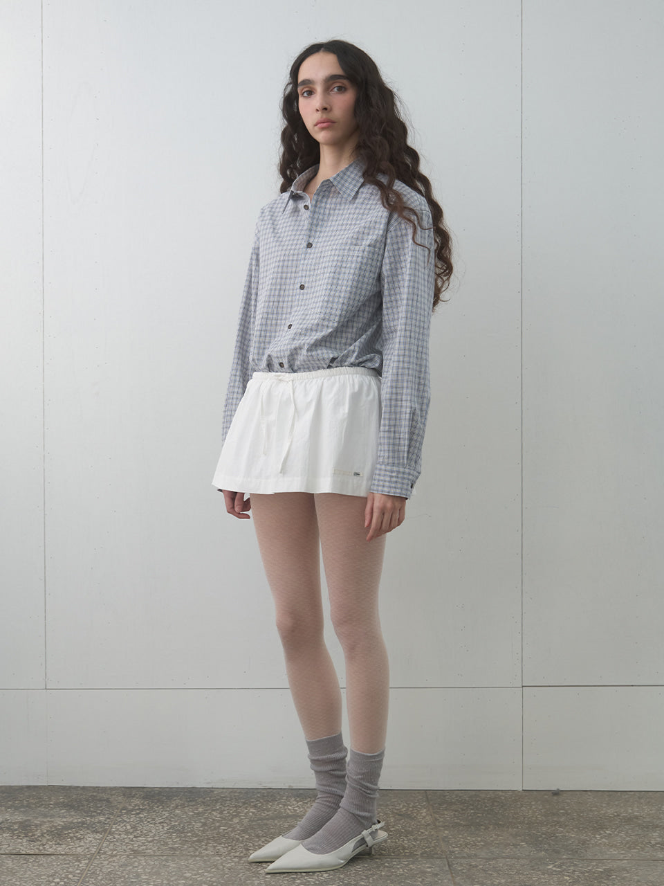 Kijun - Pure Layered Shorts (Off-White) product image 4 | TRAB K-Fashion Australia