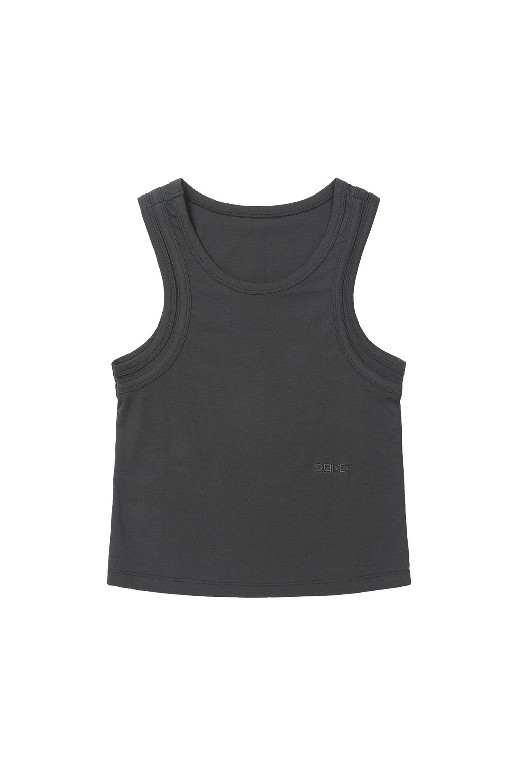 Deinet - Layered Sleeveless (Charcoal) product image 8 | TRAB K-Fashion Australia
