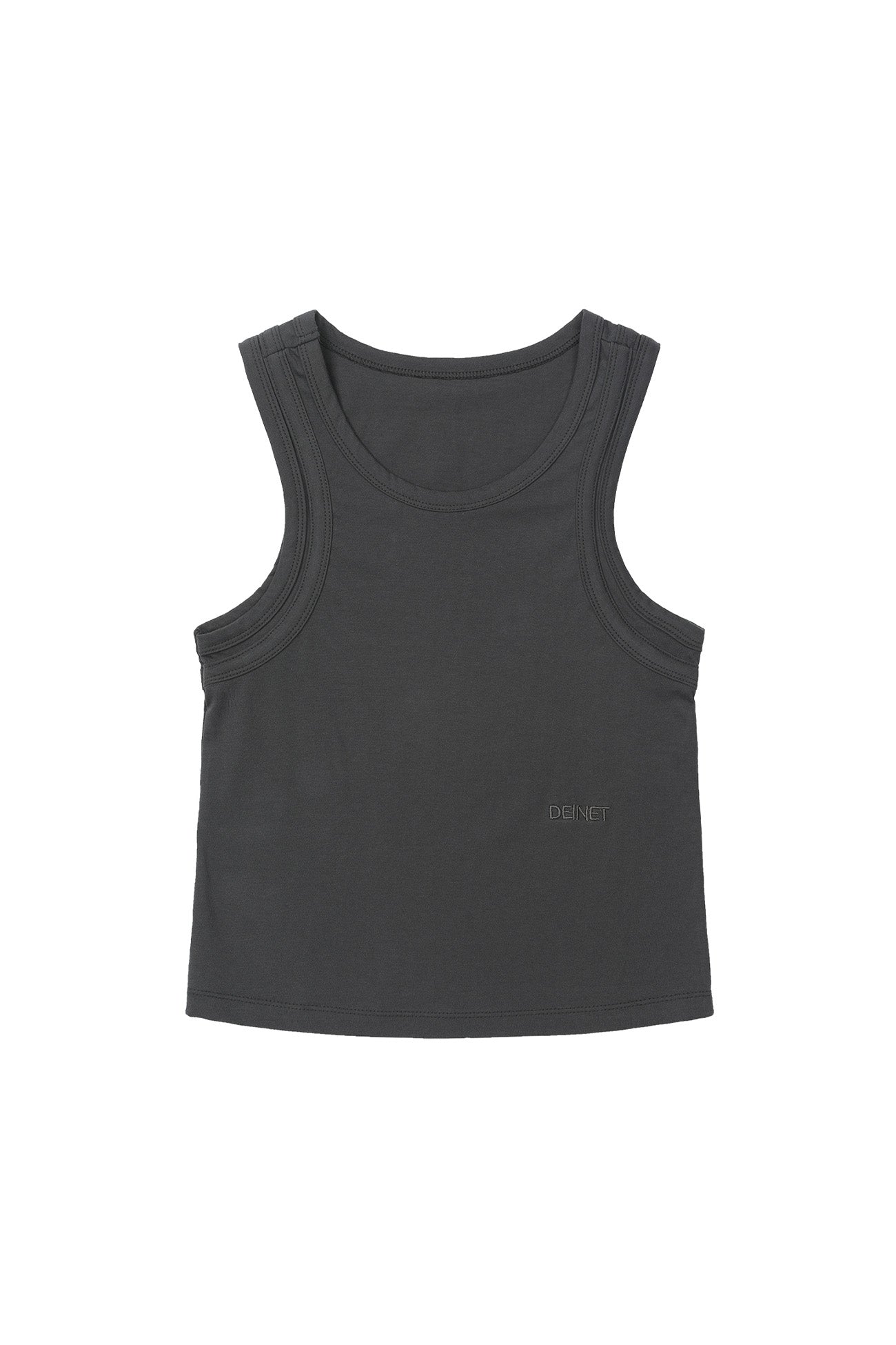 Deinet - Layered Sleeveless (Charcoal) product image 8 | TRAB K-Fashion Australia