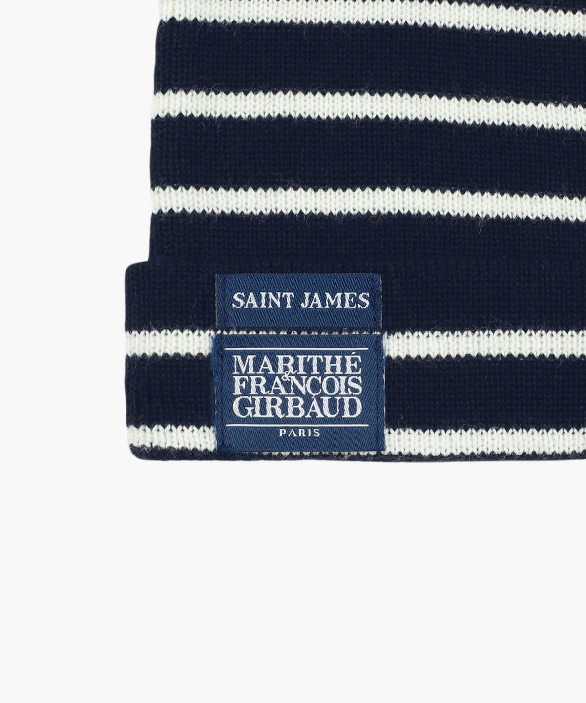 Marithe & Francois Girbaud - Marithe X Saint James Cartier R Beanie (Navy) product image 3 | TRAB K-Fashion Australia