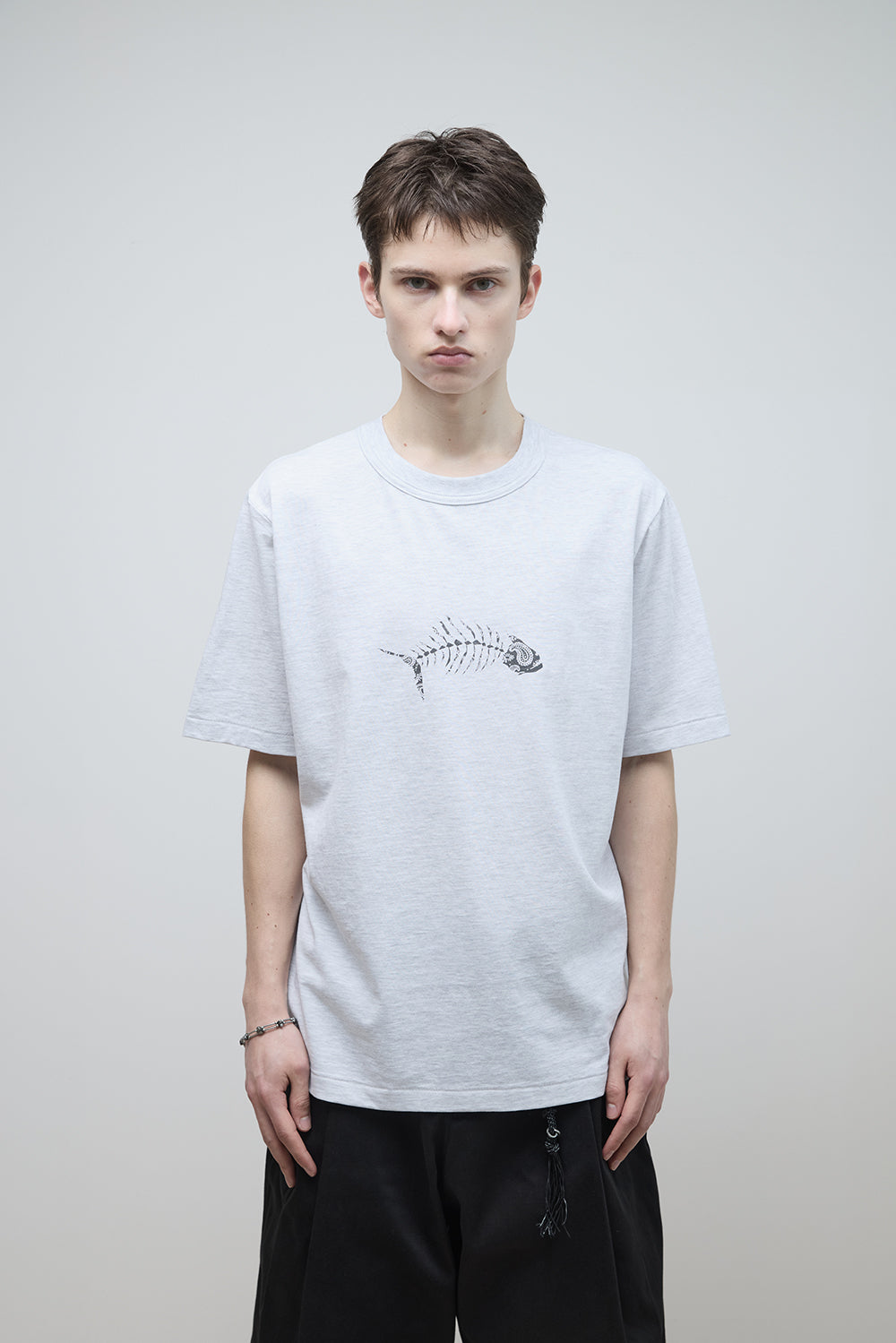 Hatchingroom - Paisley Bone Fish Tee 1% (M.Grey) product image 9 | TRAB K-Fashion Australia