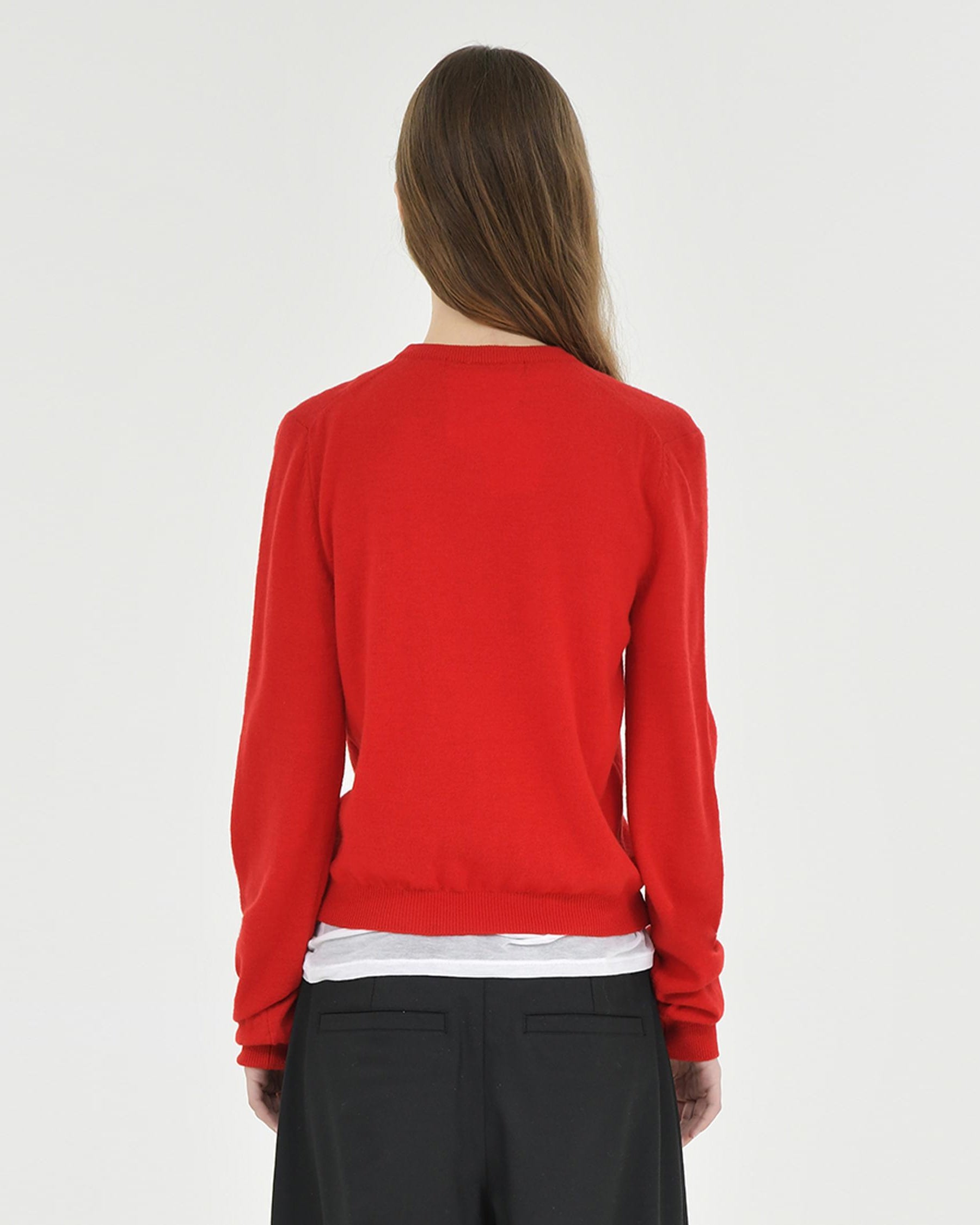 Brownyard - Round Cardigan (Red) product image 2 | TRAB K-Fashion Australia