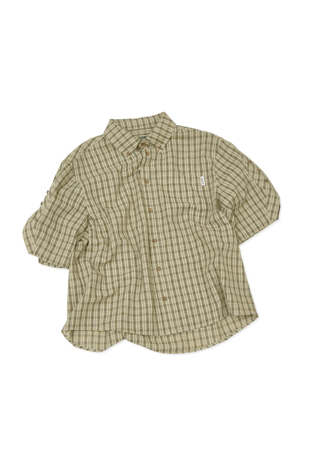 Ioedle - Rocket Slit Short Sleeve Shirt (Green) product image 2 | TRAB K-Fashion Australia