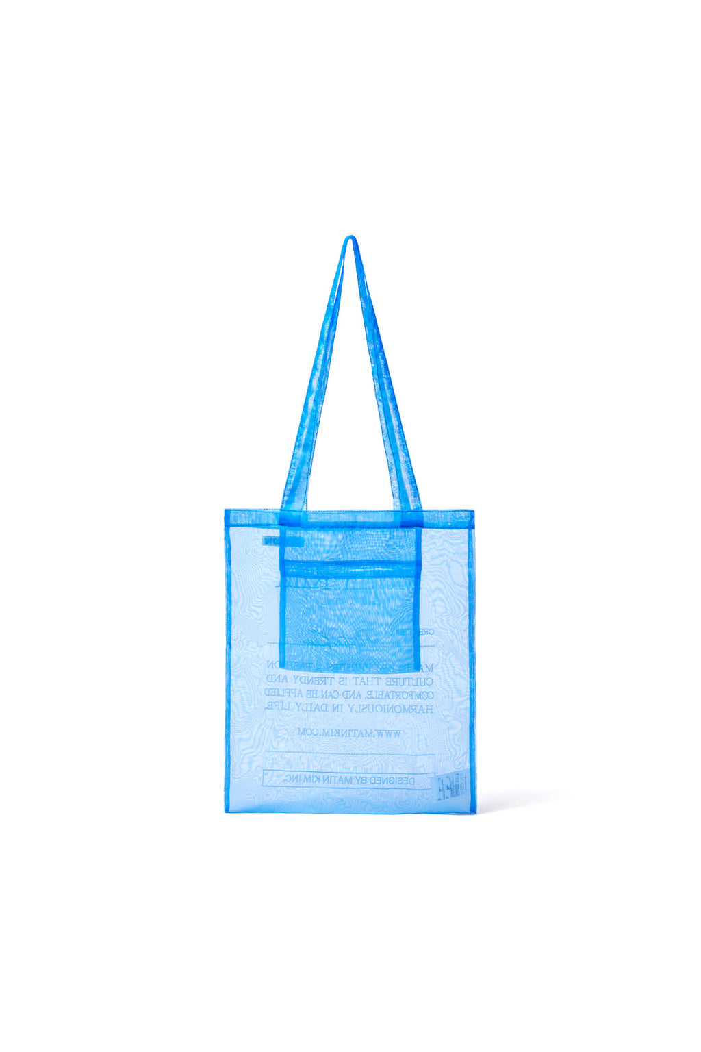 Matin Kim - Organza Ecobag (Blue) product image 2 | TRAB K-Fashion Australia