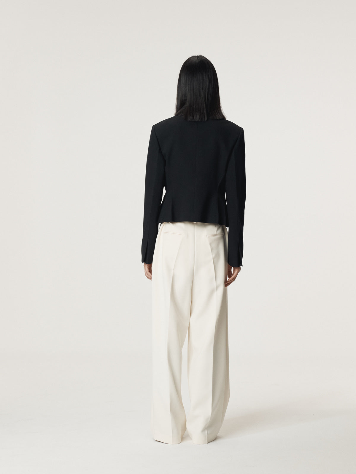 Recto - Button Detail Short Jacket (Black) product image 3 | TRAB K-Fashion Australia