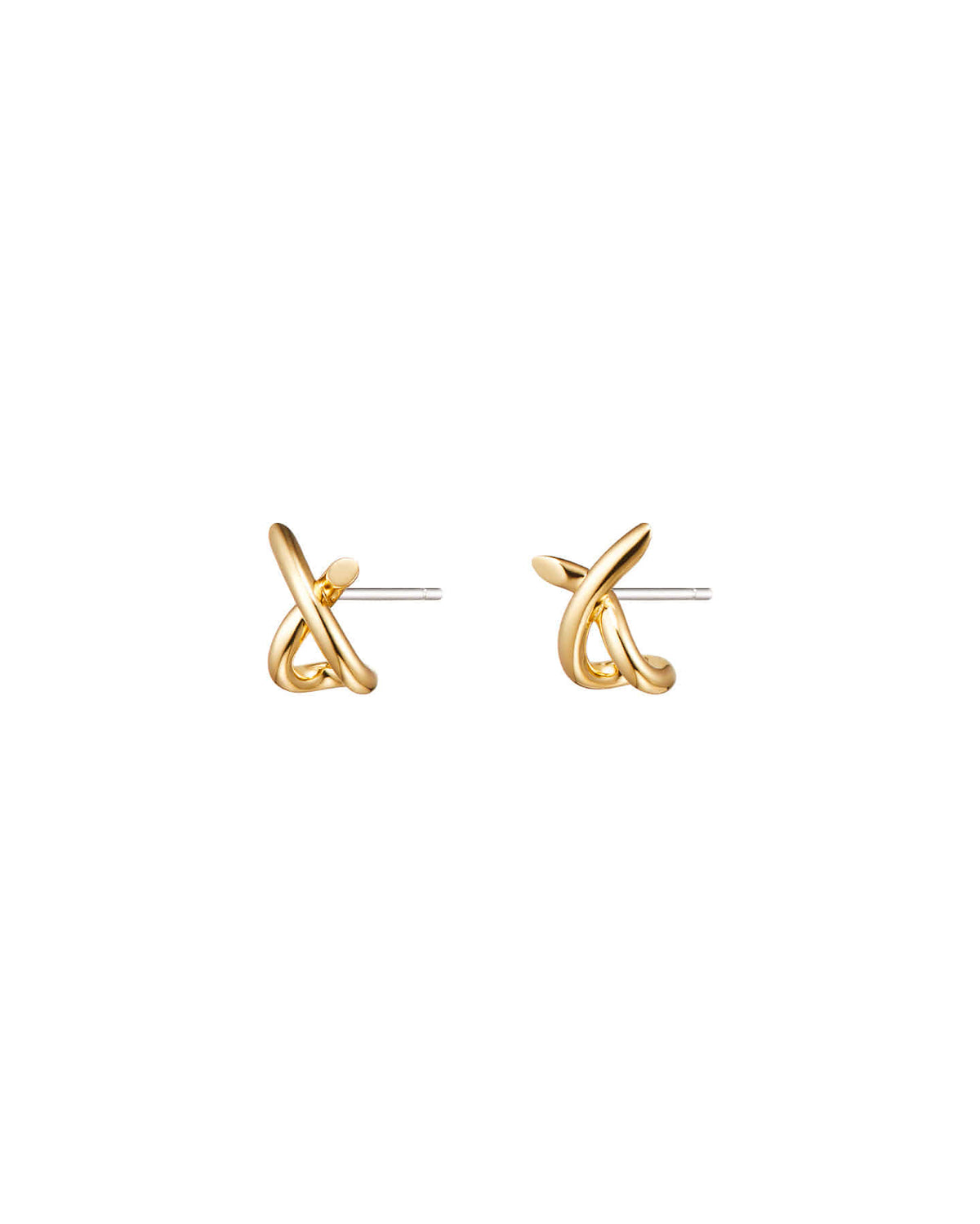 Numbering - Mini Crossover Coil Earrings #4102 product image 6 | TRAB K-Fashion Australia