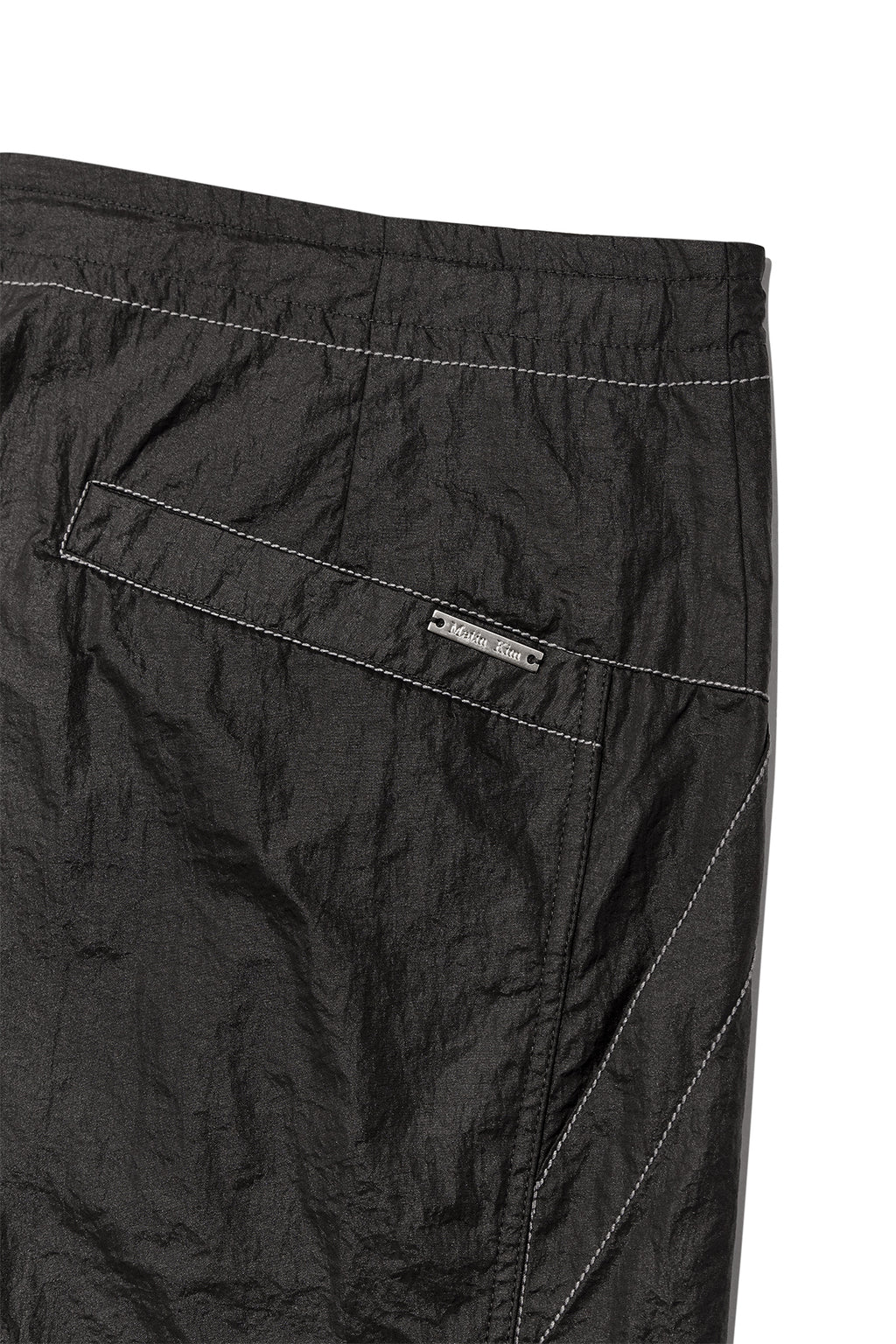 Matin Kim - Stitch Point Nylon Pants (Charcoal) product image 7 | TRAB K-Fashion Australia