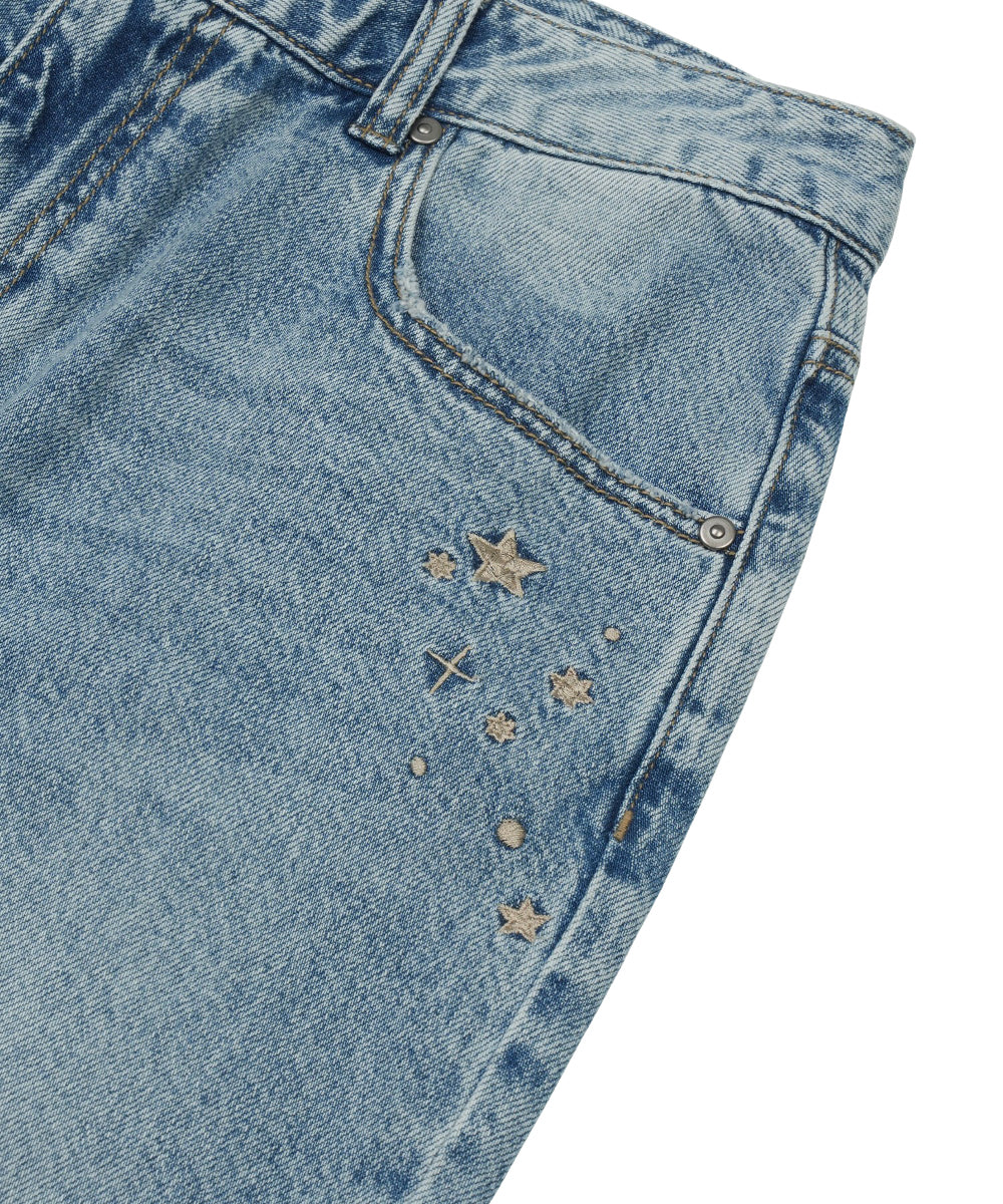 Coyseio - Stardust Denim Pants (Blue) product image 15 | TRAB K-Fashion Australia