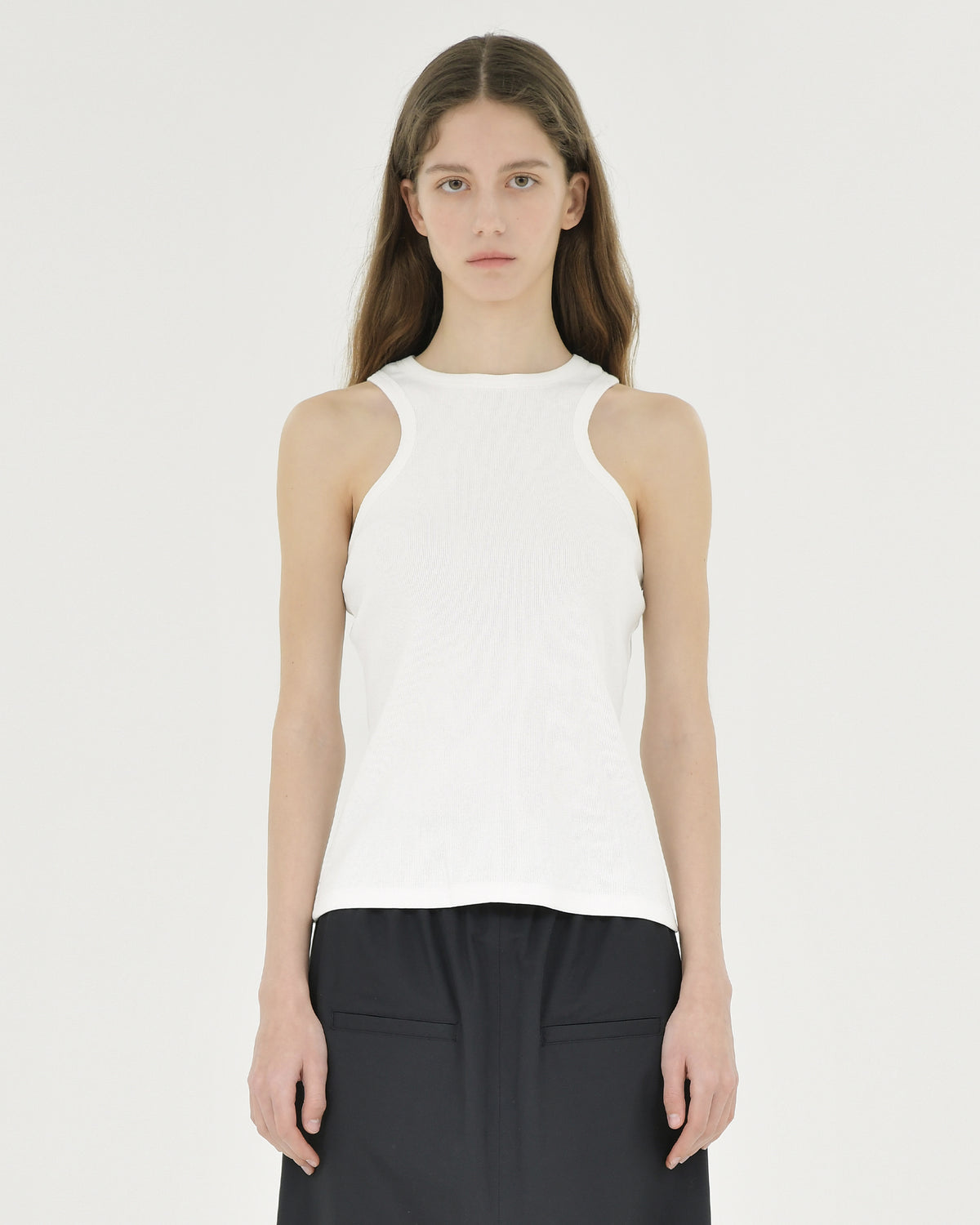 Brownyard - Halter Neck Sleeveless (White) product image 1 | TRAB K-Fashion Australia