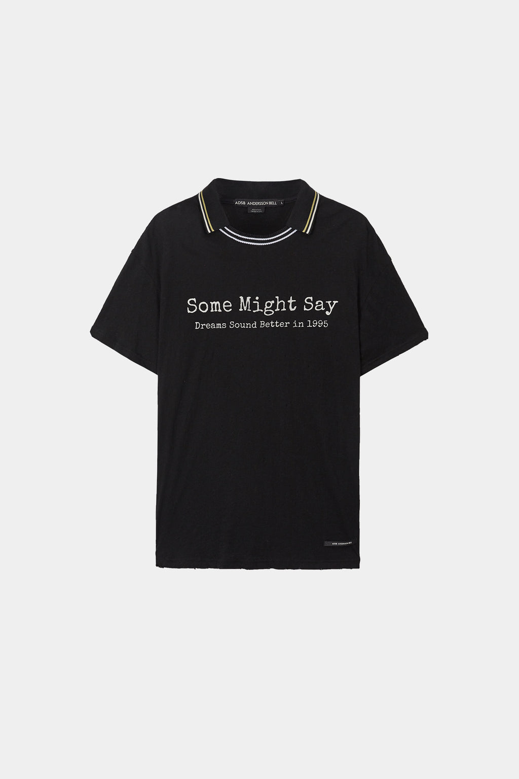 Andersson Bell - Brit Layered Collar T-Shirt (Black) product image 9 | TRAB K-Fashion Australia