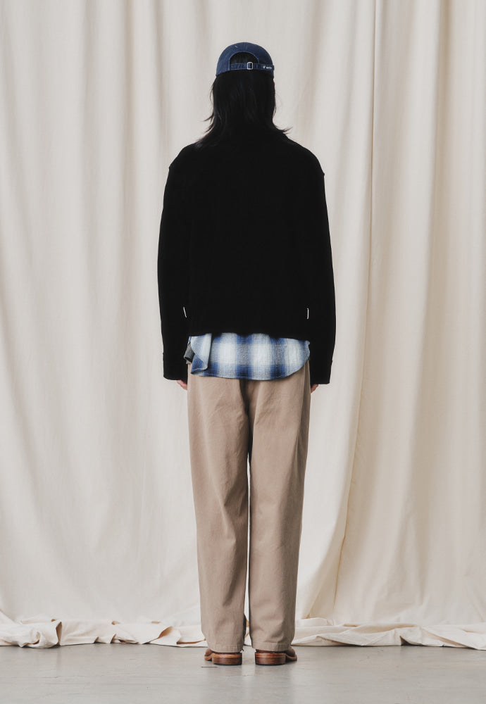 Art if acts - Suede 60's Sports Jacket (Black) product image 5 | TRAB K-Fashion Australia