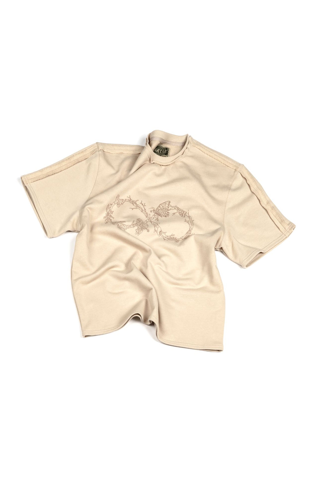 Ioedle - Möbius Cycle T-Shirt (Beige) product image 1 | TRAB K-Fashion Australia