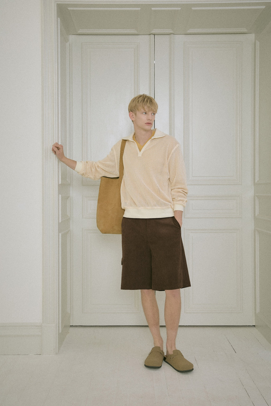 Stu - Half Pants (Brown) product image 10 | TRAB K-Fashion Australia