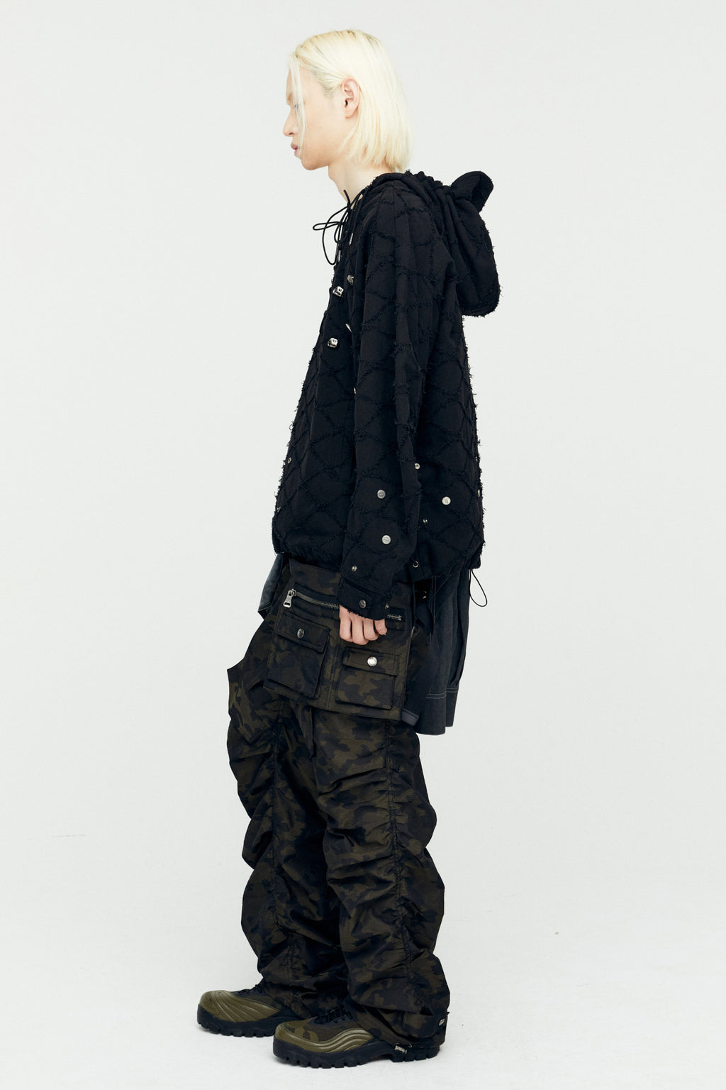 Andersson Bell - Camouflage Xeno Multi Military Pants (Green) product image 3 | TRAB K-Fashion Australia