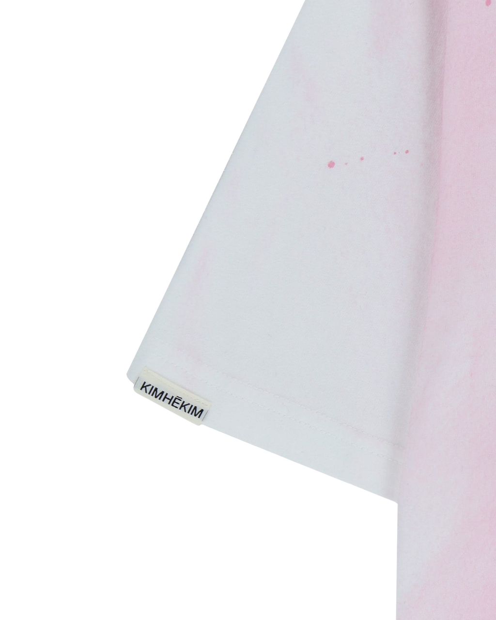 Kimhe Kim - Spray Dyed T-Shirt (White) product image 15 | TRAB K-Fashion Australia