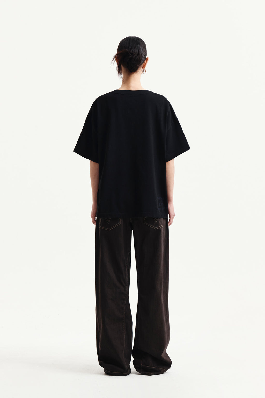 Matin Kim - Graffiti Artwork Top (Black) product image 7 | TRAB K-Fashion Australia
