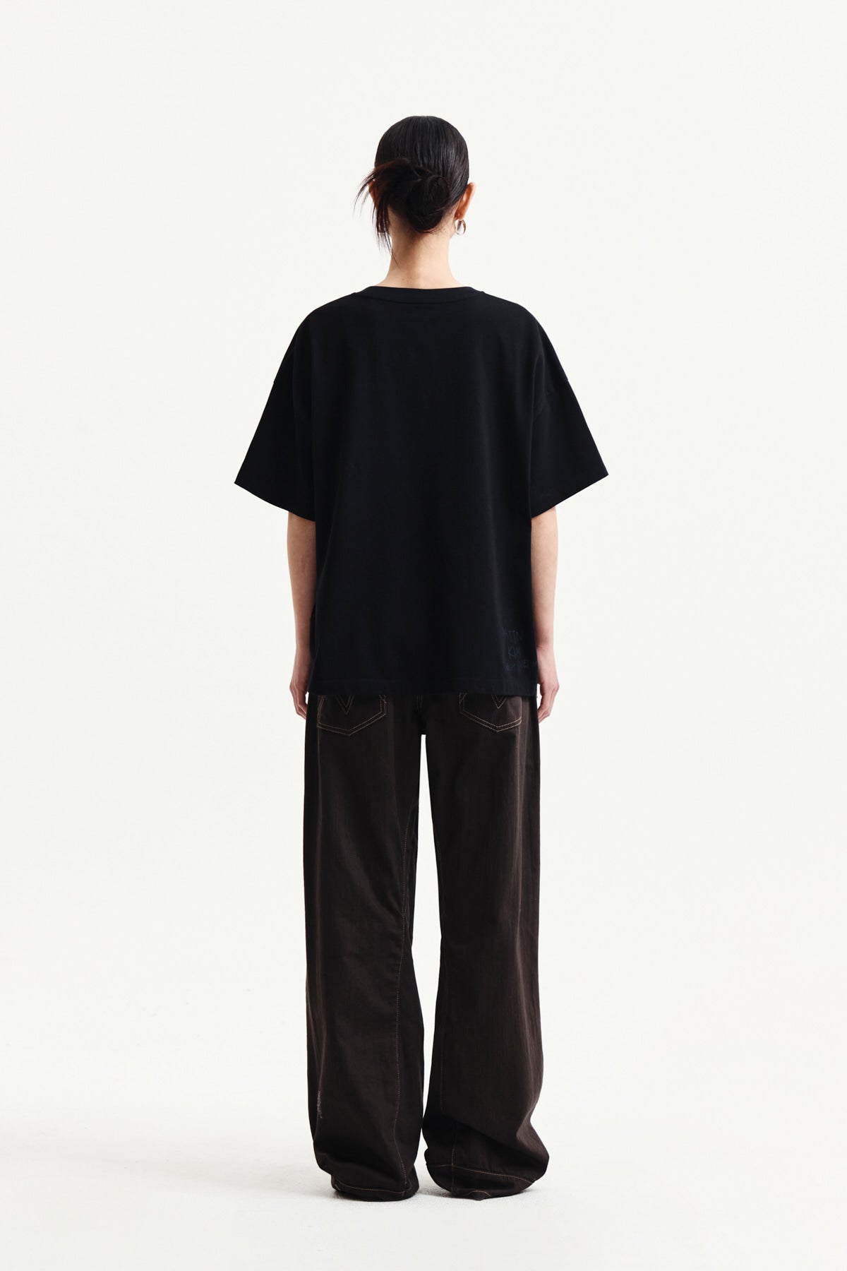 Matin Kim - Graffiti Artwork Top (Black) product image 7 | TRAB K-Fashion Australia