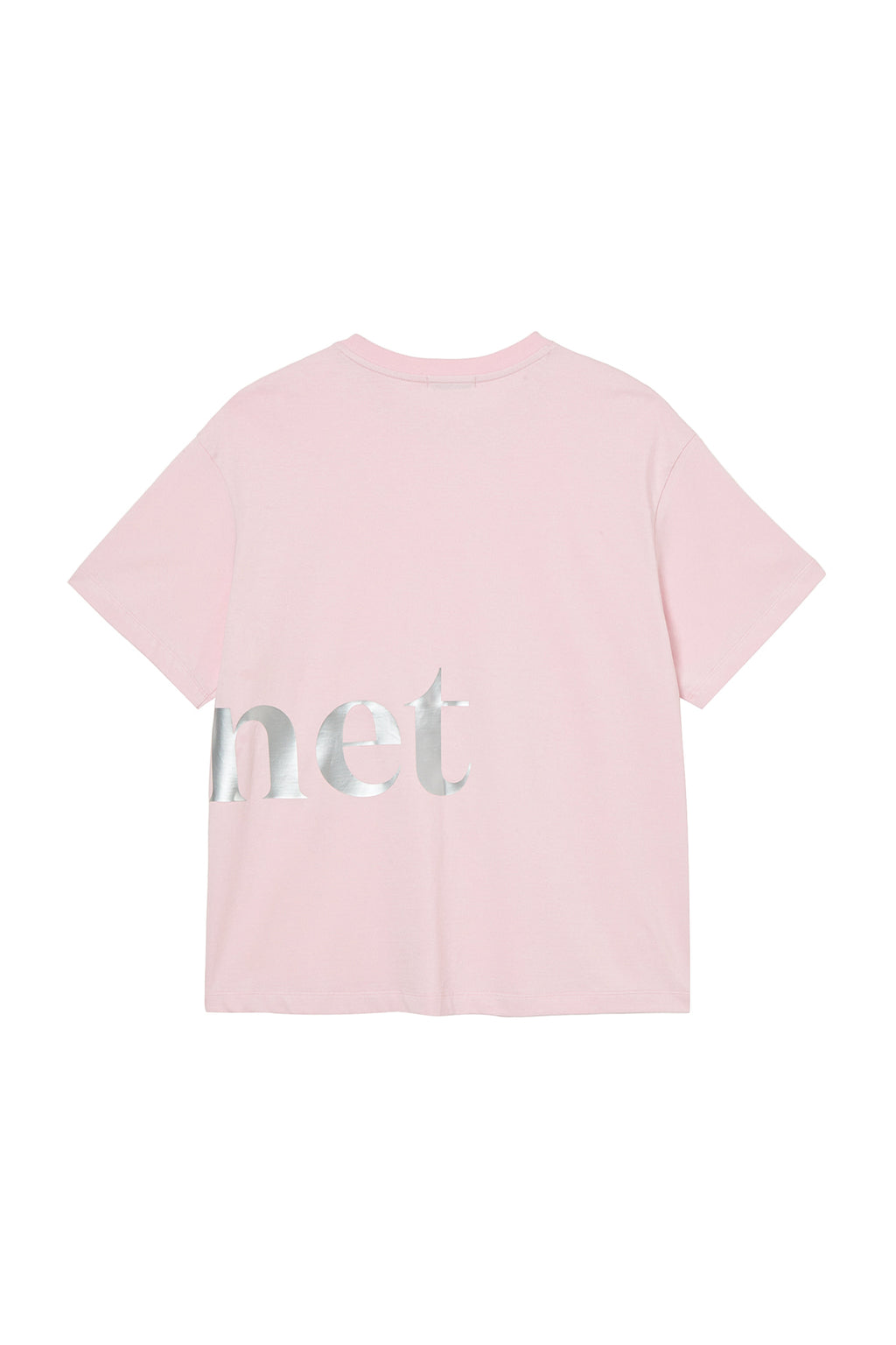 Deinet - Silver Logo T-Shirt (Light Pink) product image 13 | TRAB K-Fashion Australia