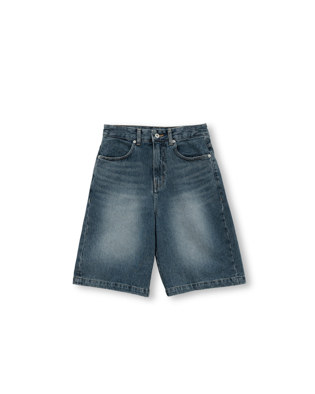 Brownyard - Bermuda Denim Pants (Indigo) product image 3 | TRAB K-Fashion Australia