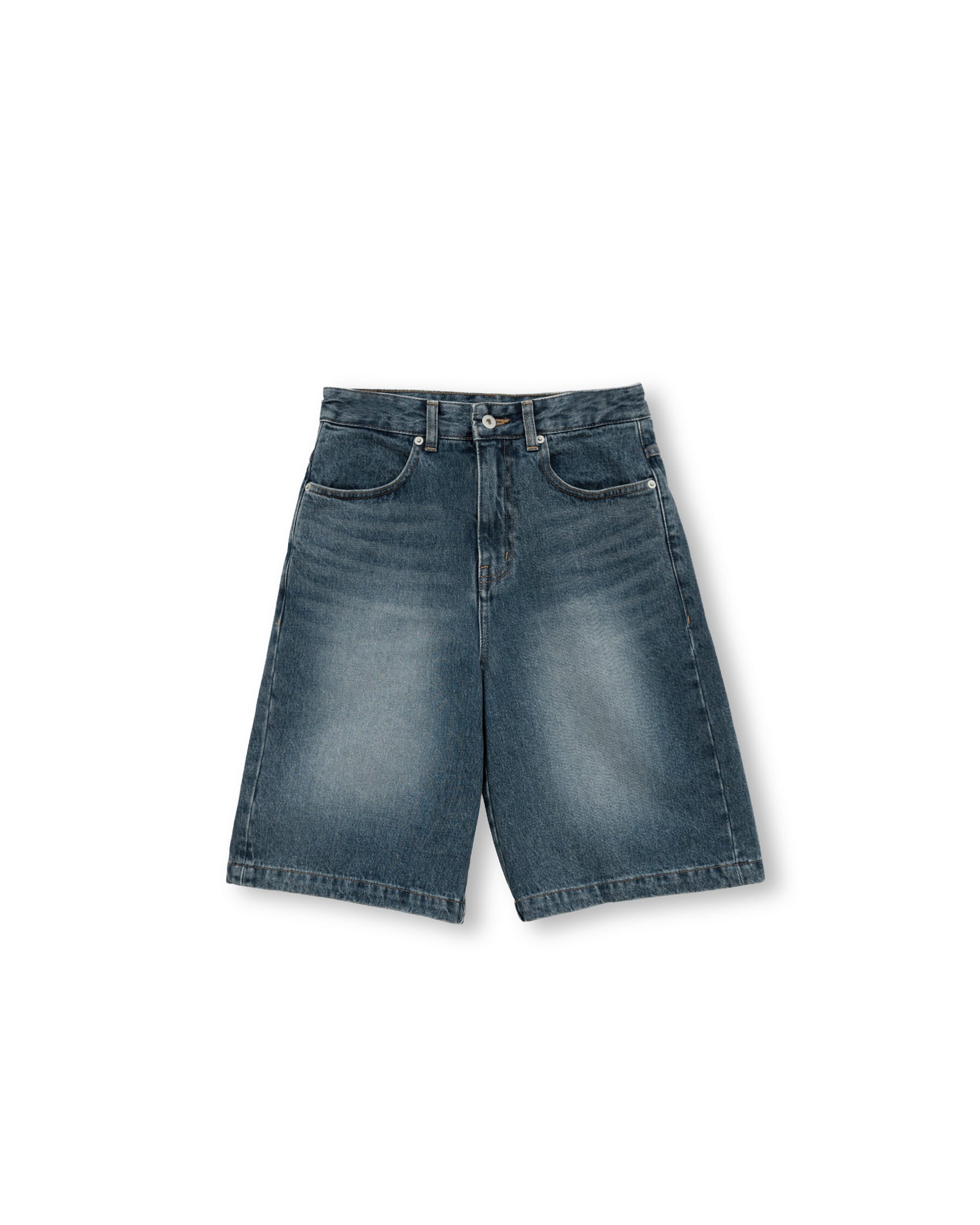 Brownyard - Bermuda Denim Pants (Indigo) product image 3 | TRAB K-Fashion Australia