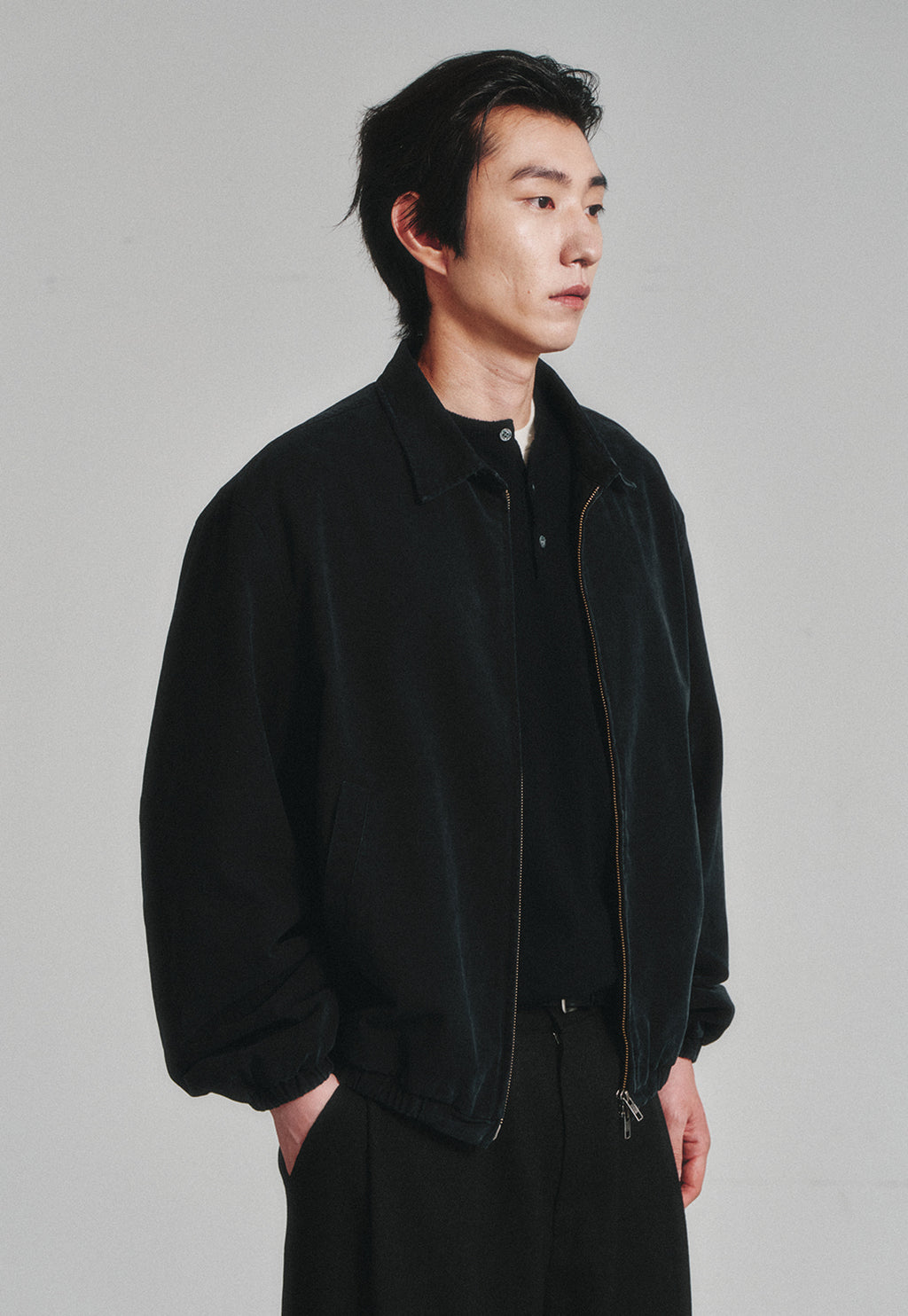 Art if acts - Washed Swing Jacket (Faded Black) product image 6 | TRAB K-Fashion Australia