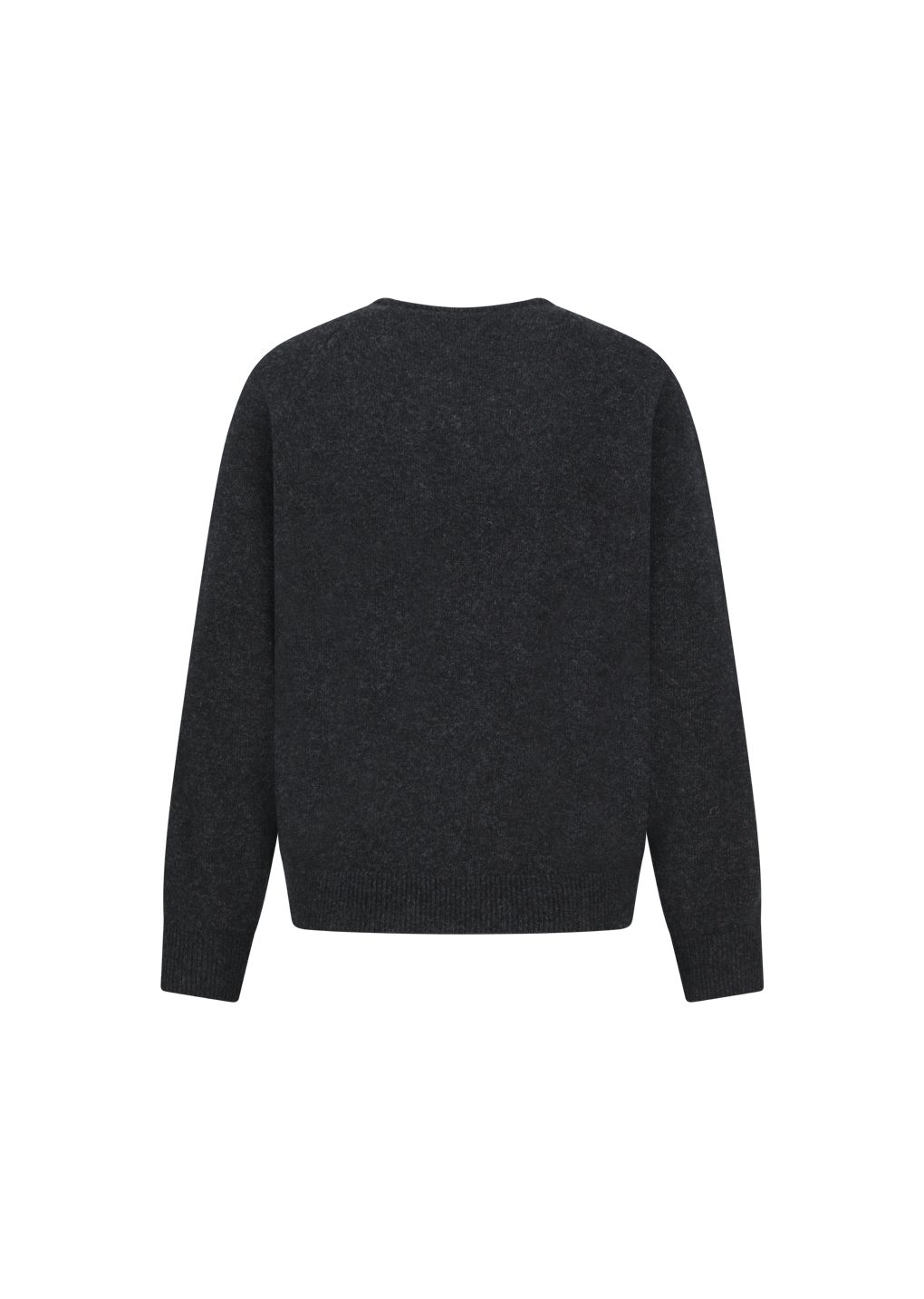 Amomento - Racoon v-neck knit (Charcoal) product image 9 | TRAB K-Fashion Australia