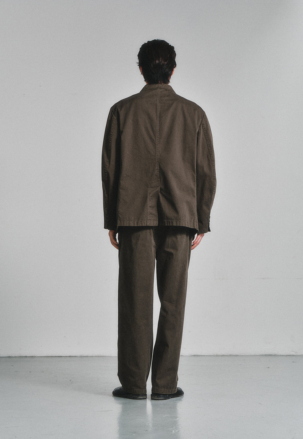 Art if acts - Washed 3 Button Blazer (Olive) product image 4 | TRAB K-Fashion Australia
