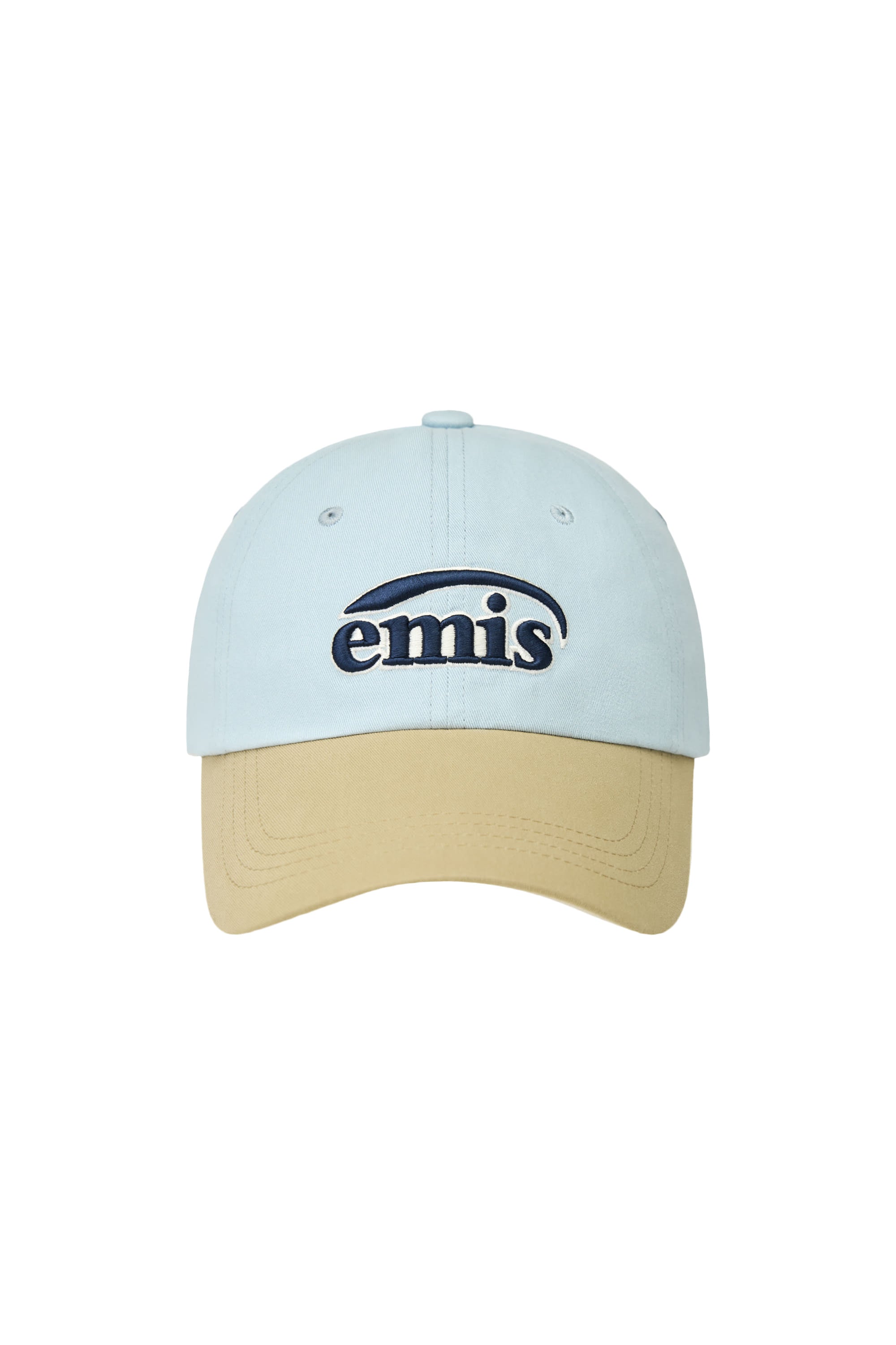 Emis - Duo Logo Two Tone Ball Cap (Pastel Blue) product image 1 | TRAB K-Fashion Australia