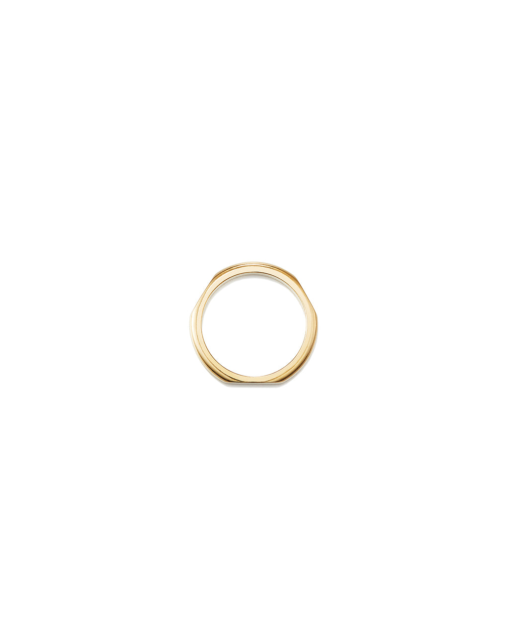 Numbering - 3 Sided Signet Ring (M) #7405 product image 7 | TRAB K-Fashion Australia
