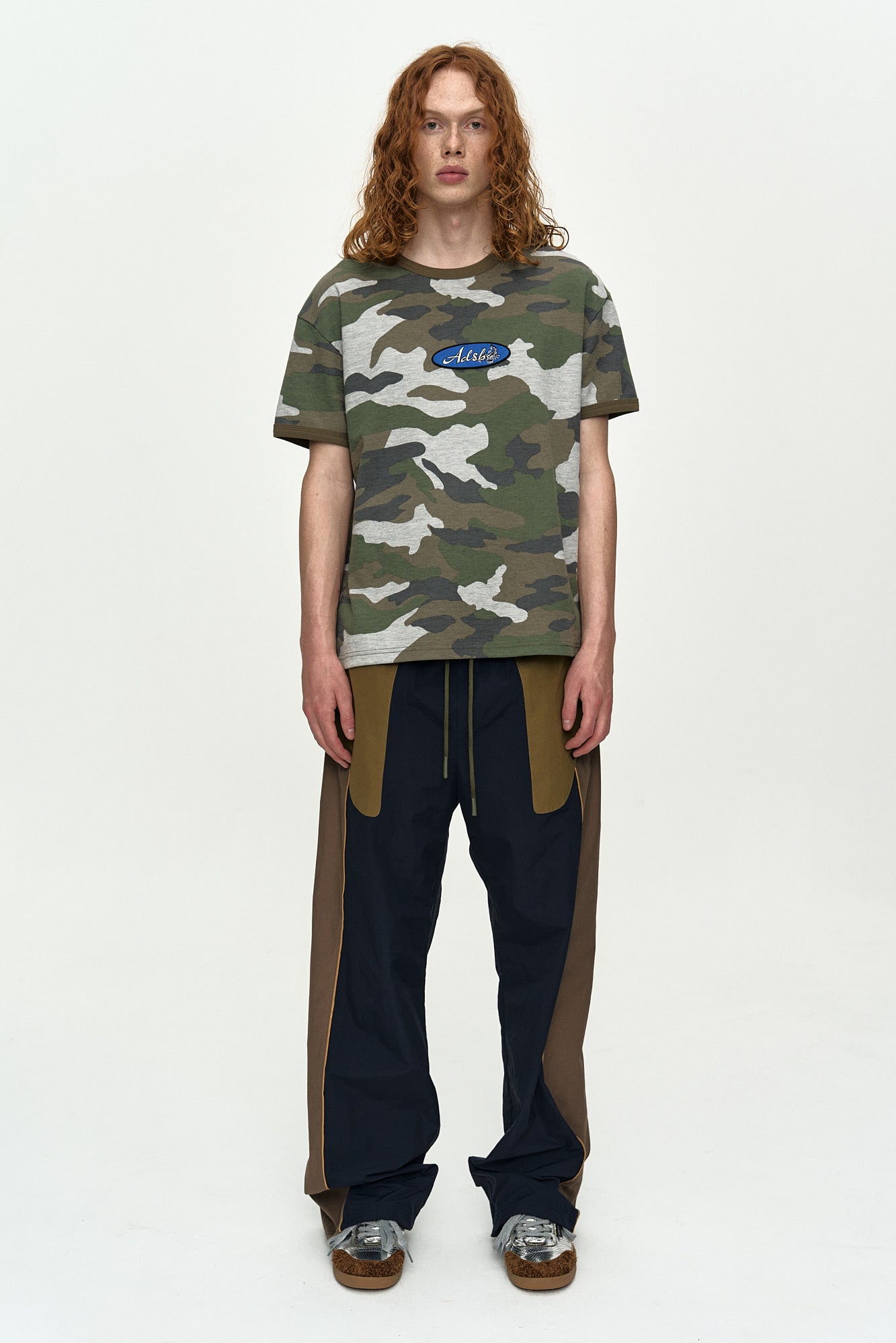Andersson Bell - (essential) Camouflage Ringer T-Shirt (Essential) product image 2 | TRAB K-Fashion Australia