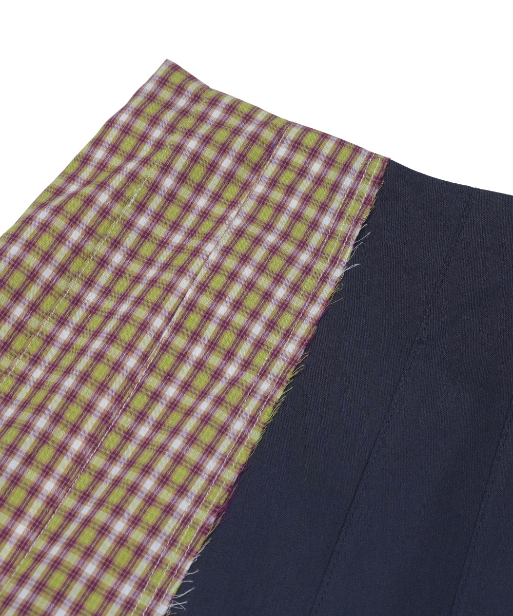 Coyseio - Triple Layer Pleated Skirt (Navy) product image 14 | TRAB K-Fashion Australia