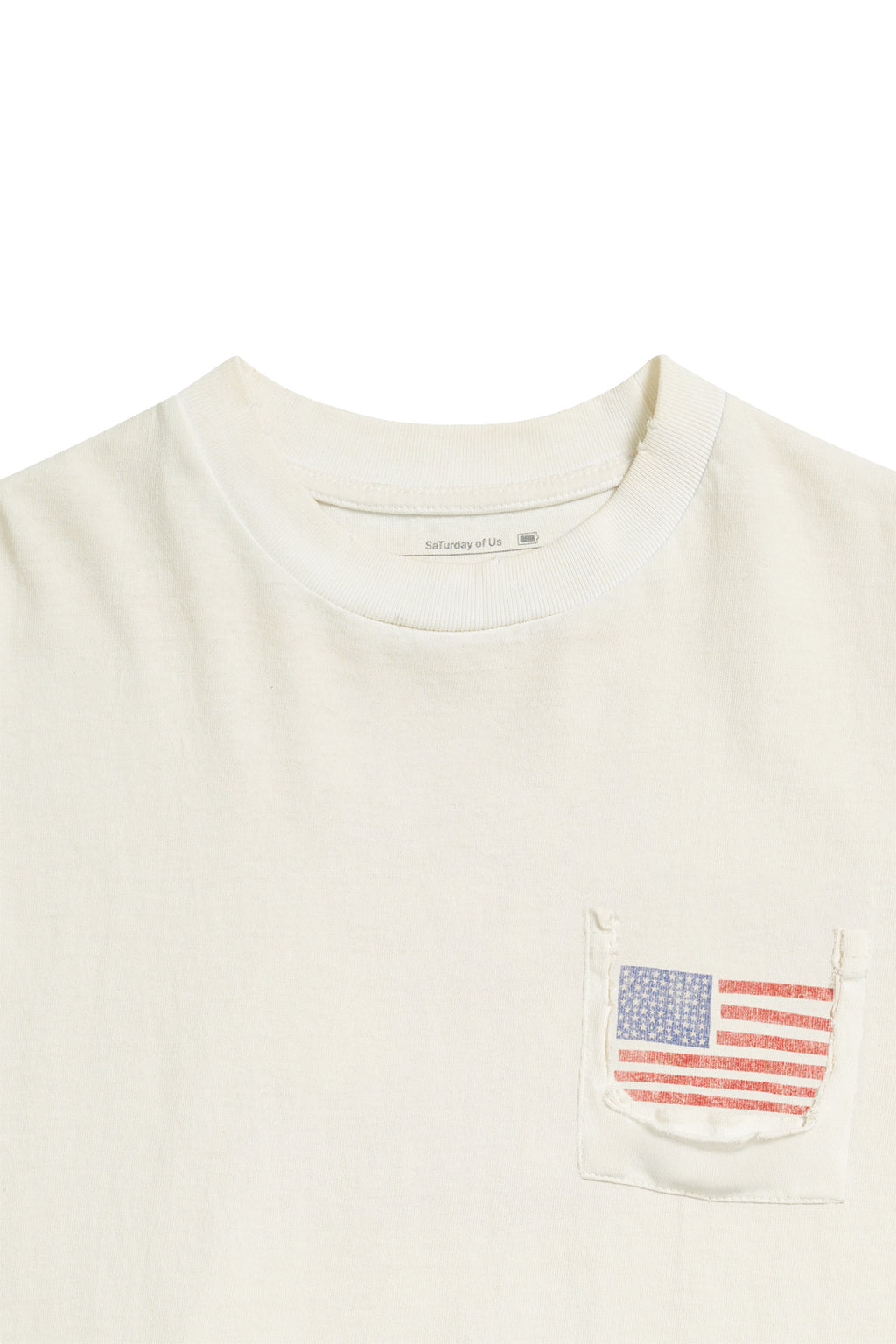 STU - Usa Flag T-shirt (Ivory) product image 16 | TRAB K-Fashion Australia