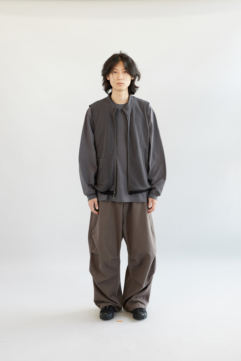 Hatchingroom - Reversible Jersey Vest (Black) product image 17 | TRAB K-Fashion Australia